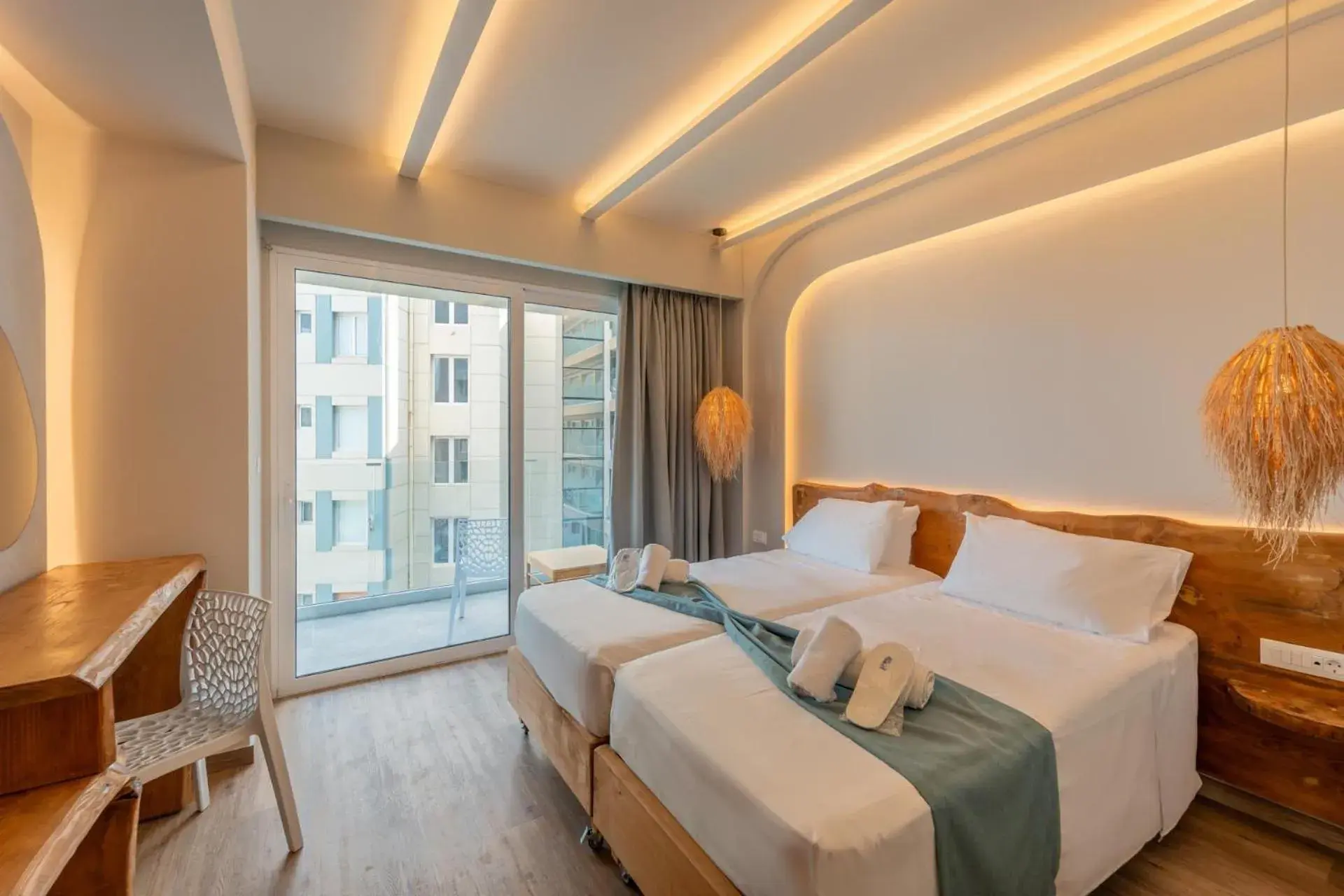 Deluxe Room Pool View in Arte Hotel Deluxe Room Pool View in Arte Hotel