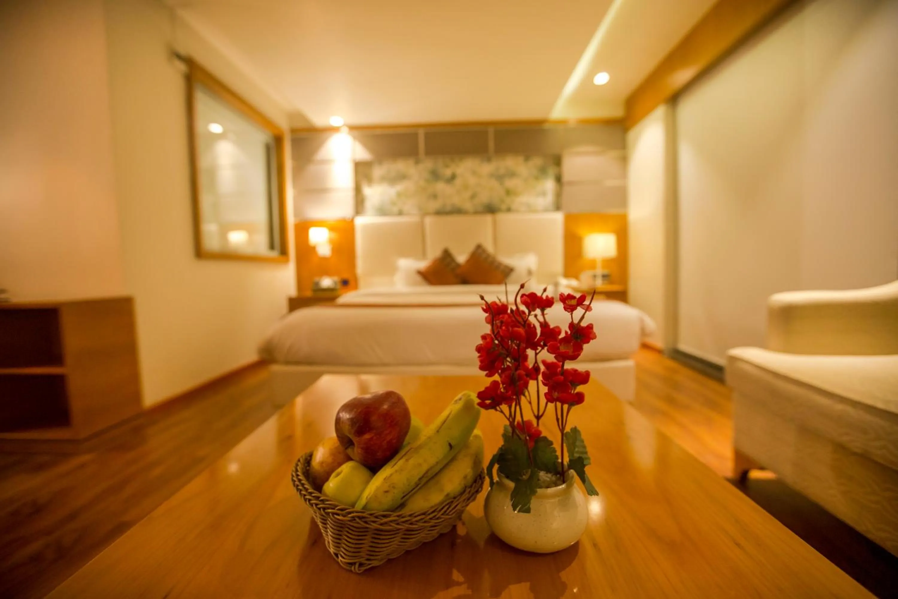 Photo of the whole room, Bed in Hotel Shubh Inn