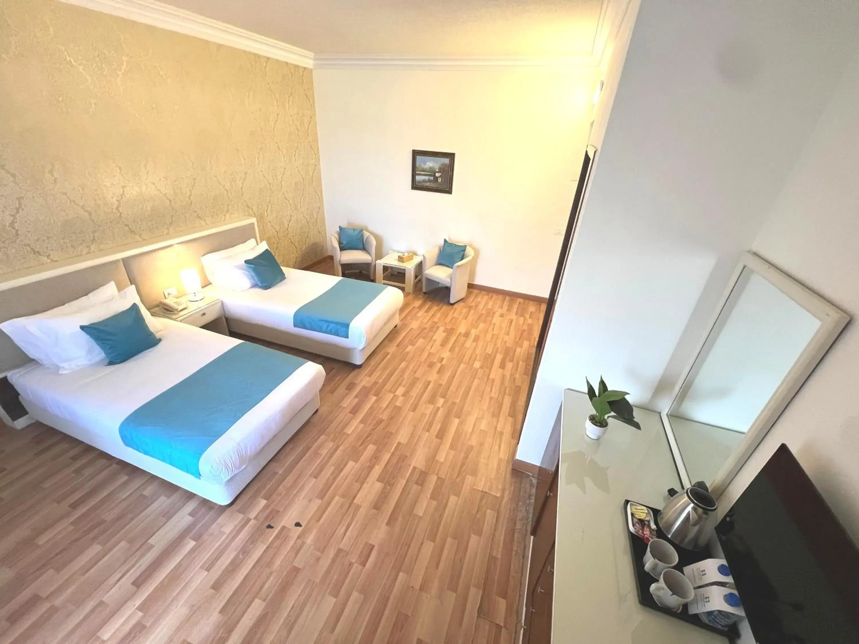 Standard Twin Room - single occupancy in Hotel Méditerranée Beyrouth Standard Twin Room - single occupancy in Hotel Méditerranée Beyrouth