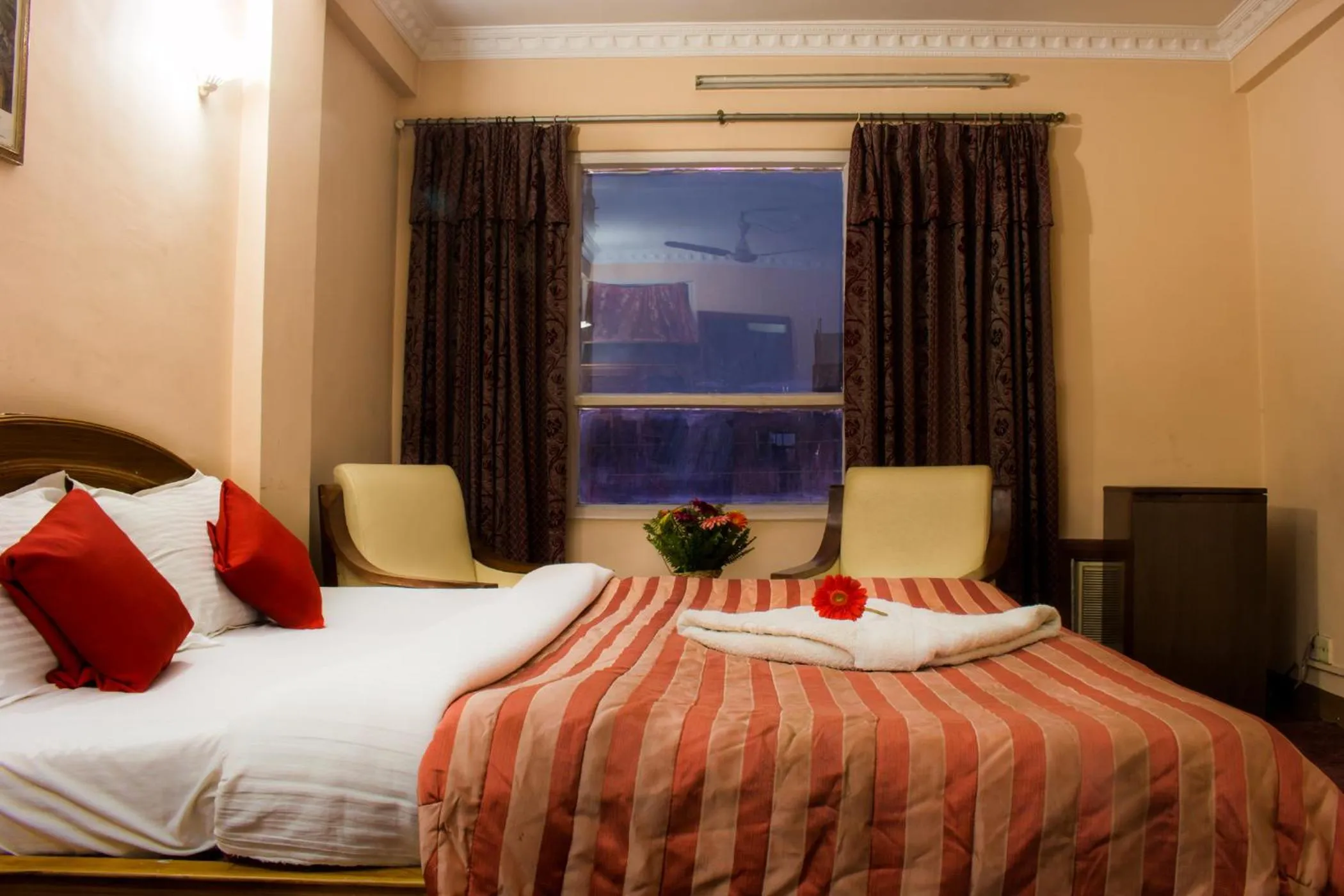 Photo of the whole room, Bed in Hotel Kamal