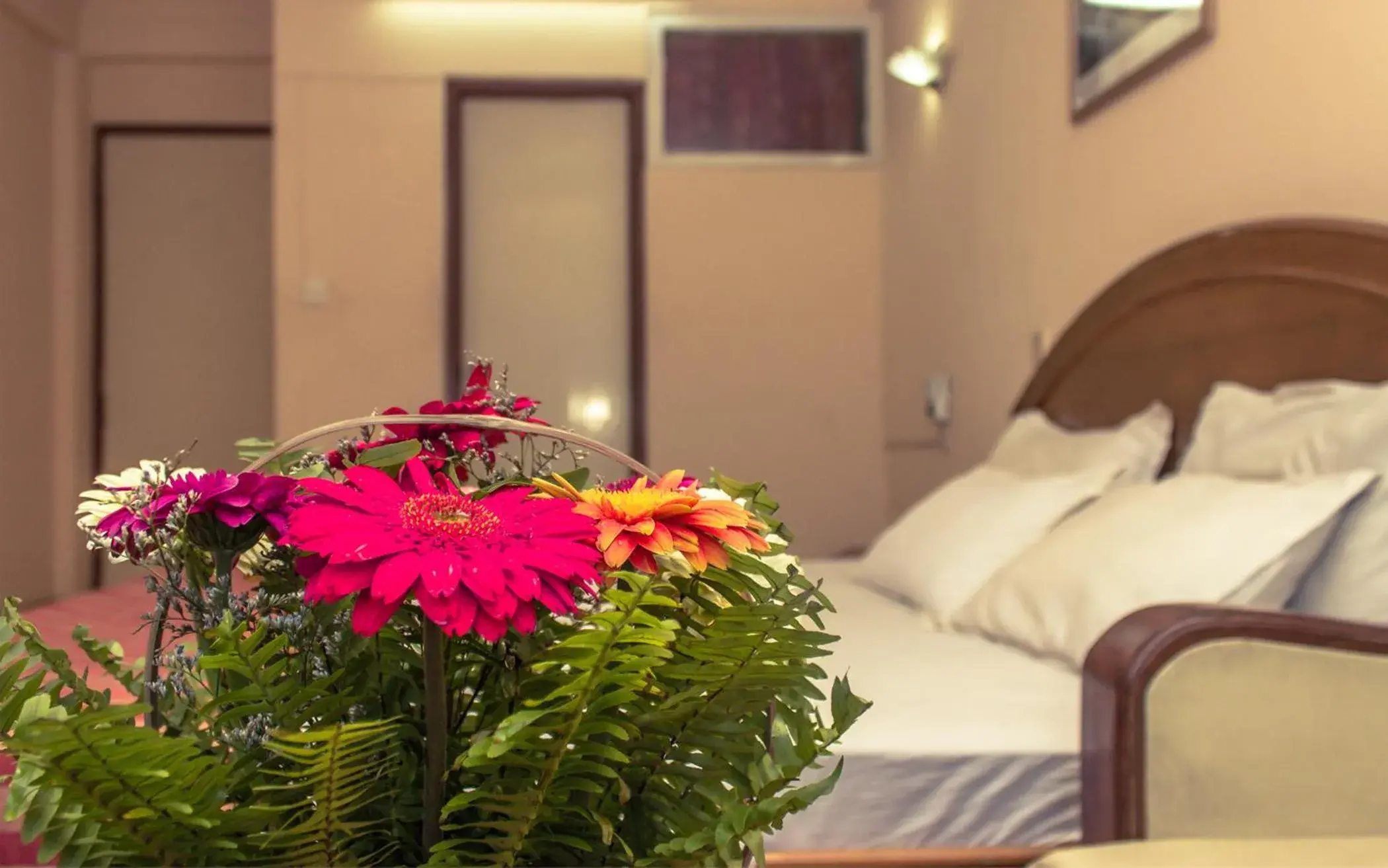 Deluxe Double Room (2 Adults + 1 Child) - single occupancy in Hotel Kamal Deluxe Double Room (2 Adults + 1 Child) - single occupancy in Hotel Kamal