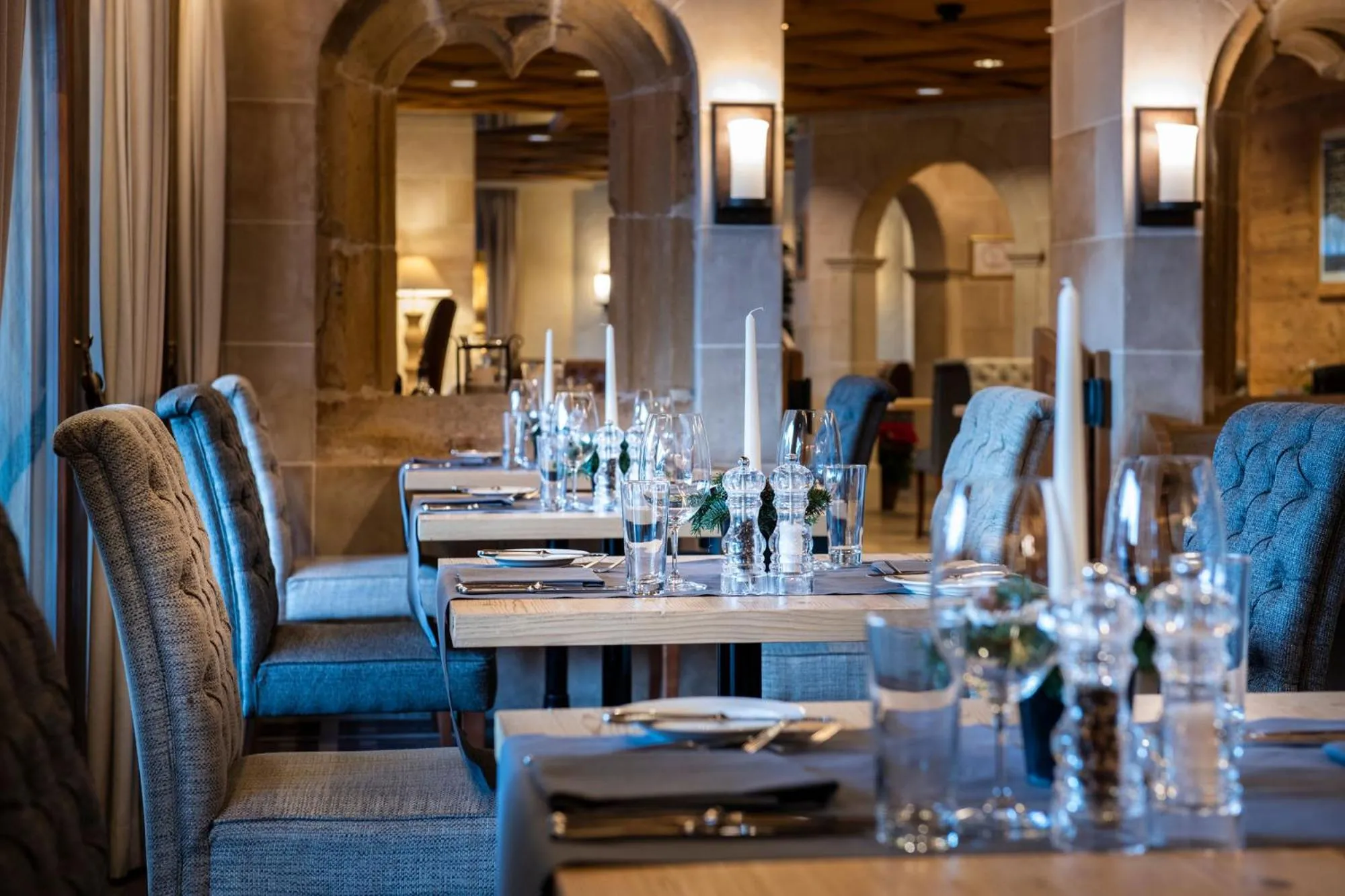 Restaurant/places to eat in GOLFHOTEL Les Hauts de Gstaad & SPA