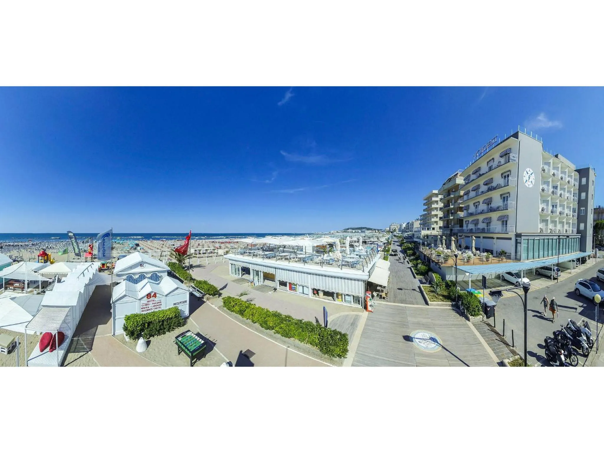 Beach in Hotel Nord Est