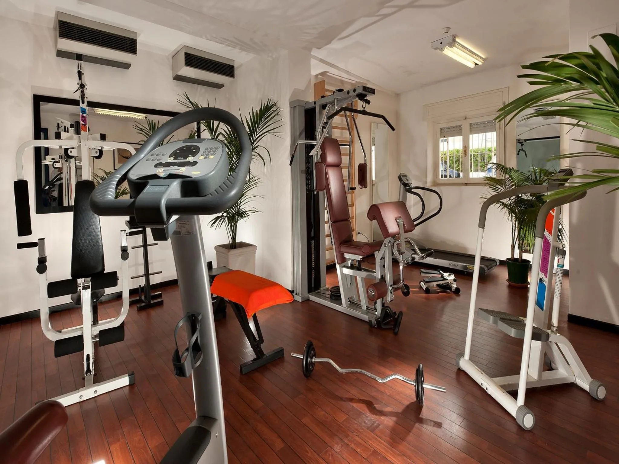 Fitness centre/facilities in Hotel Nord Est
