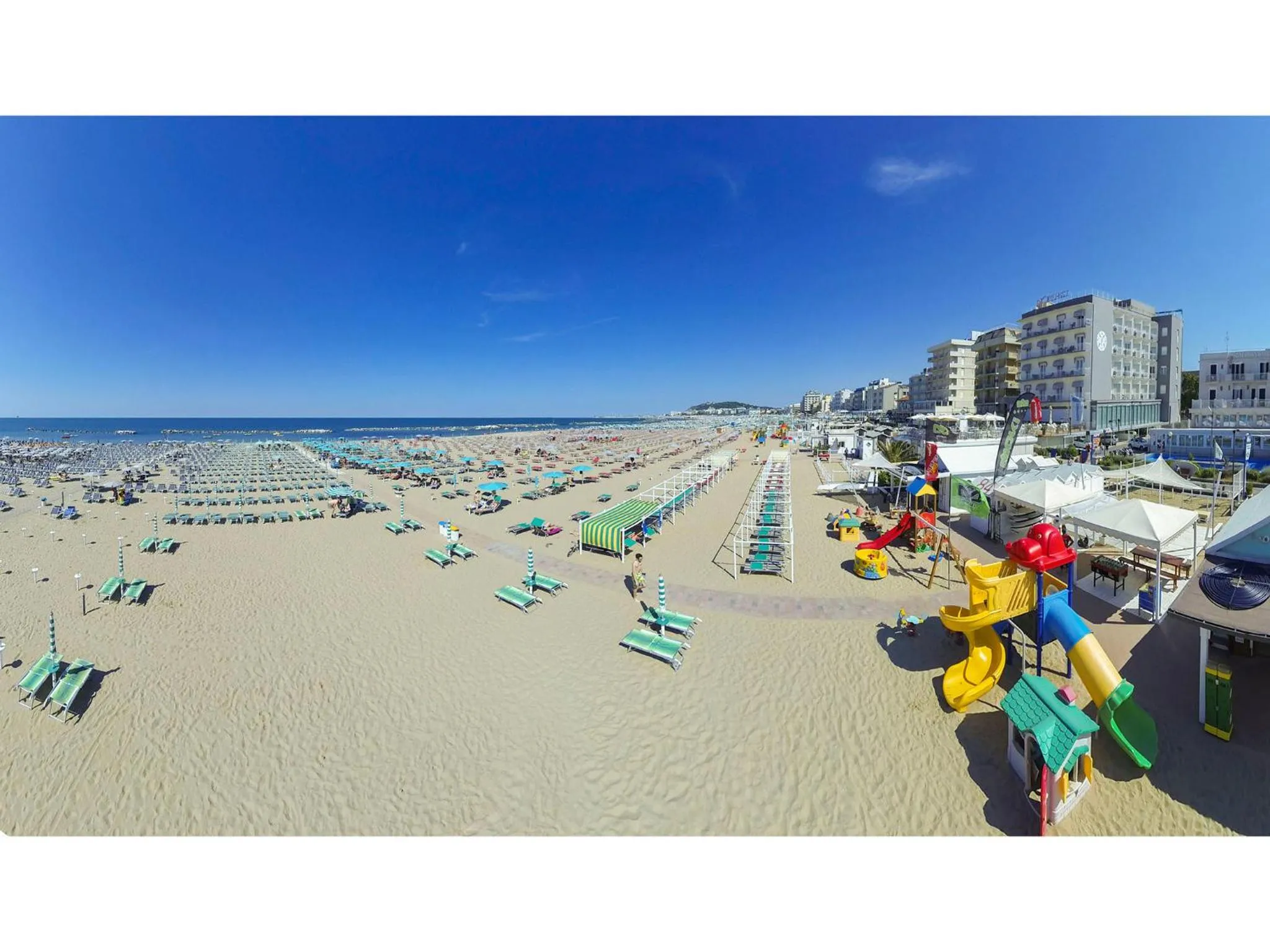 Beach in Hotel Nord Est