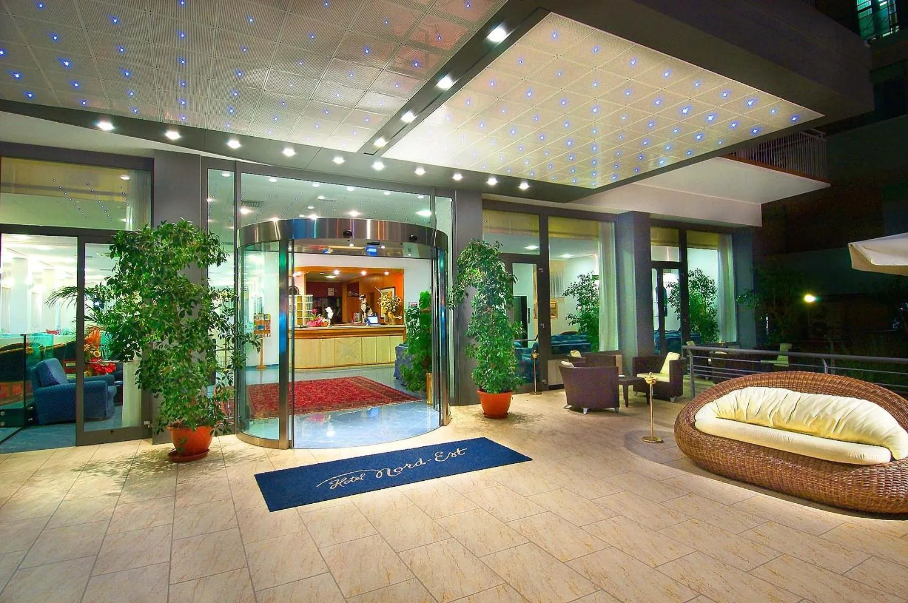 Lobby or reception in Hotel Nord Est