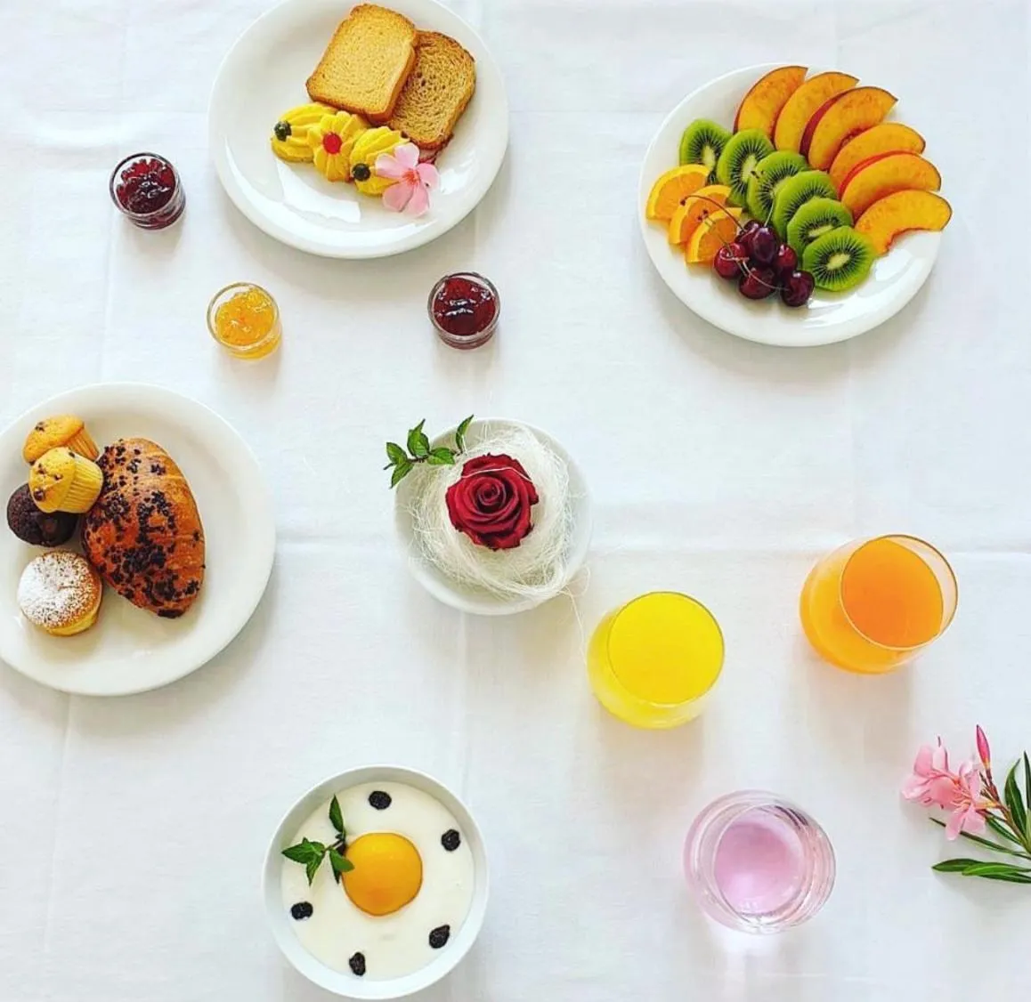 Food and drinks in Hotel Nord Est