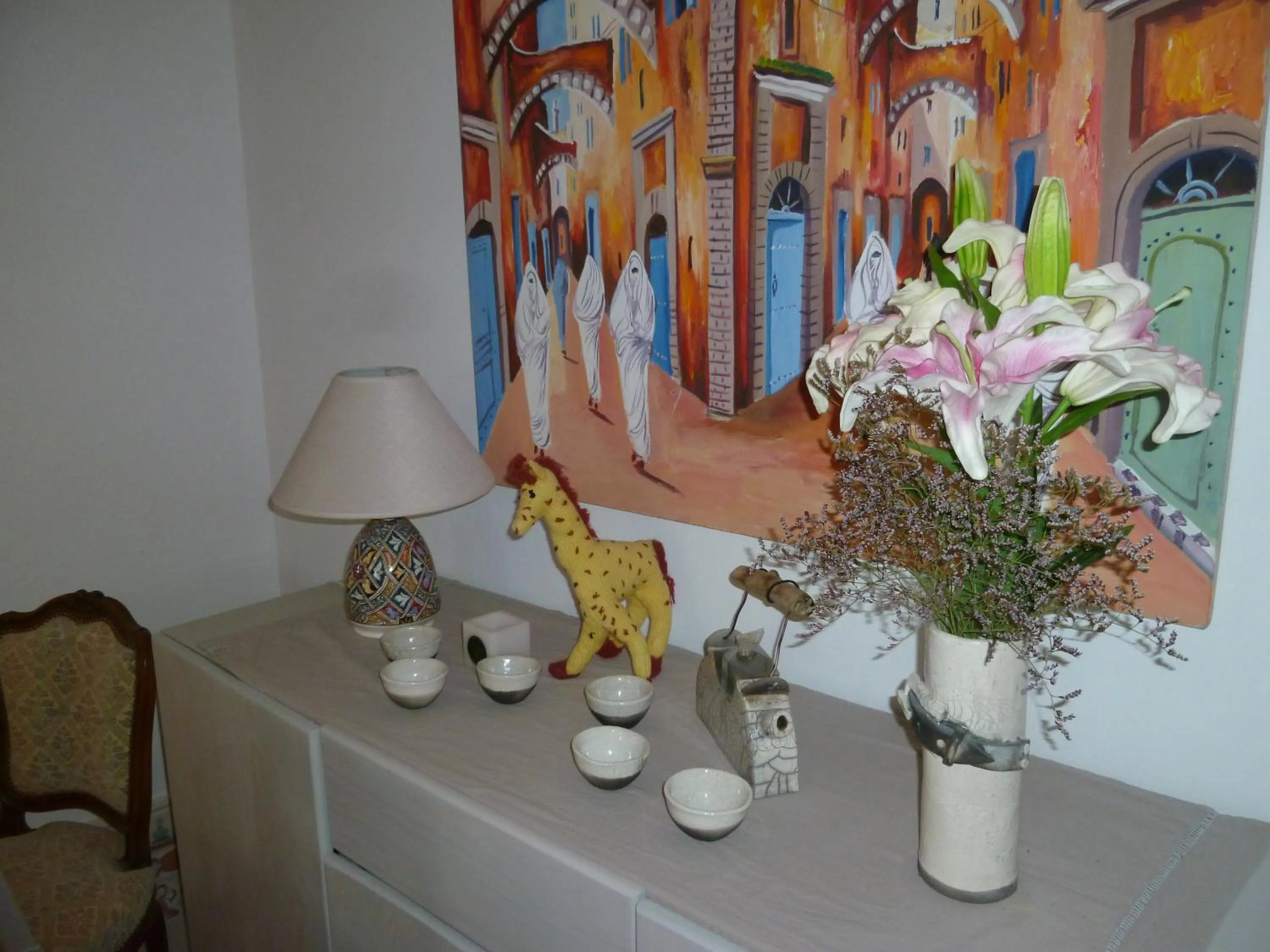 Decorative detail in Dar Chebba