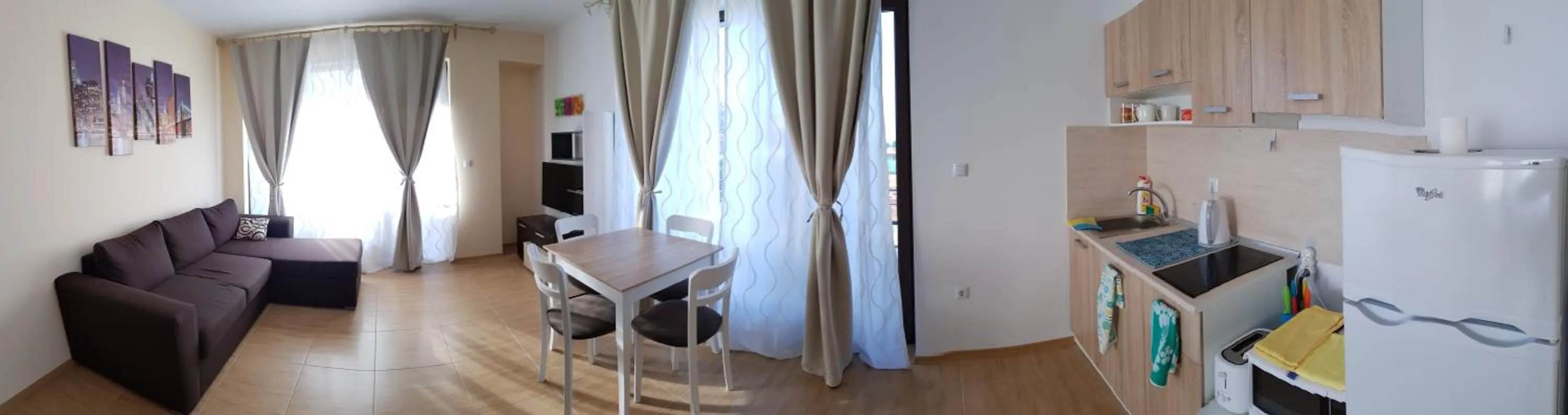 Living room in Boulevard Sea Residence