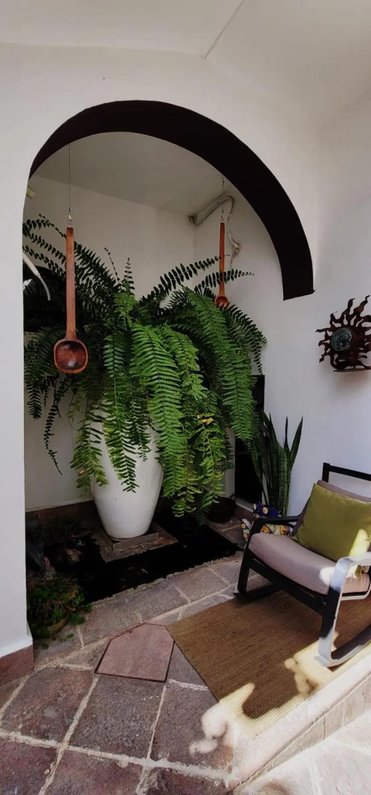 Garden in El Serafin Hotel Boutique