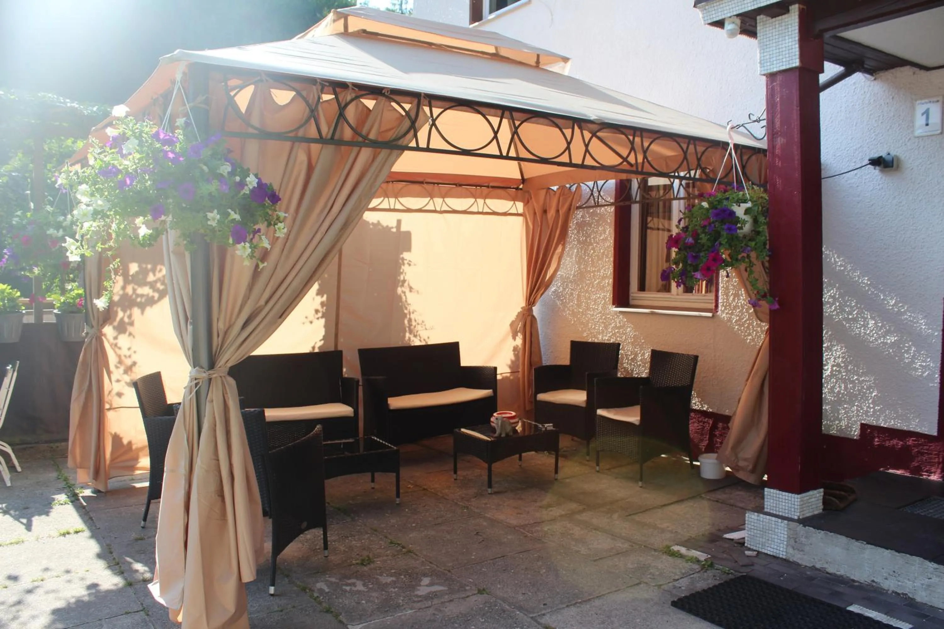 Seating area in Waldpension Pfeiferhaus