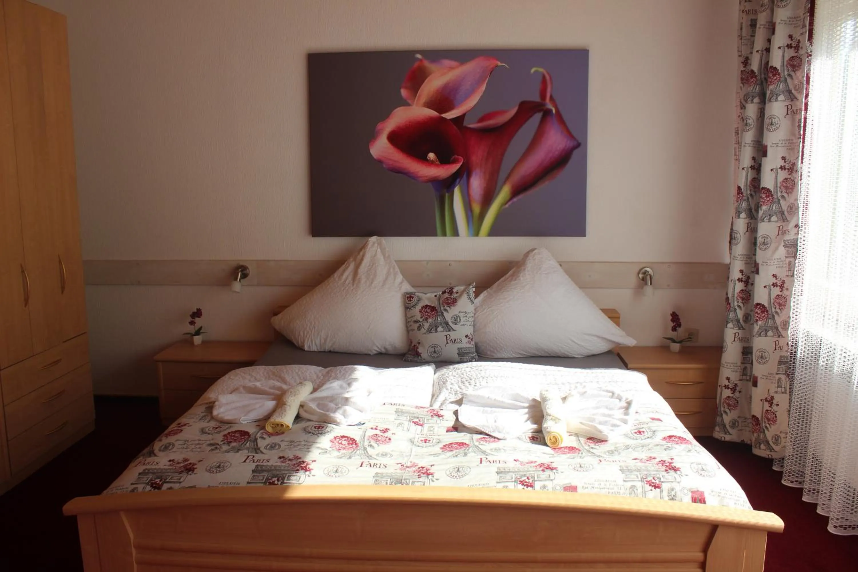 Bedroom, Bed in Waldpension Pfeiferhaus