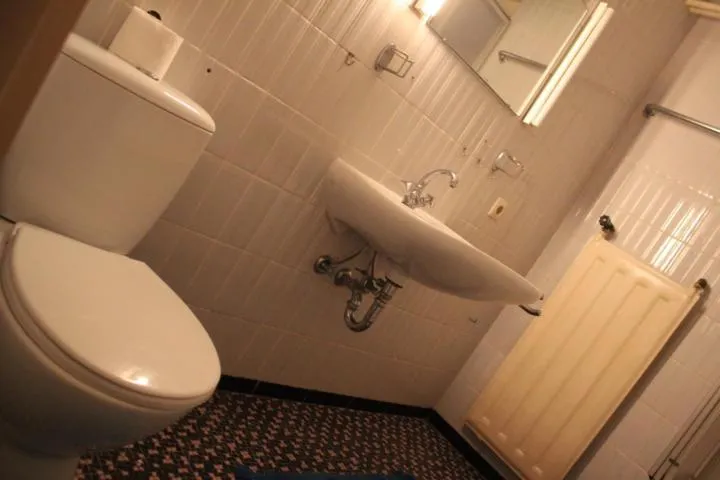 Toilet in Waldpension Pfeiferhaus