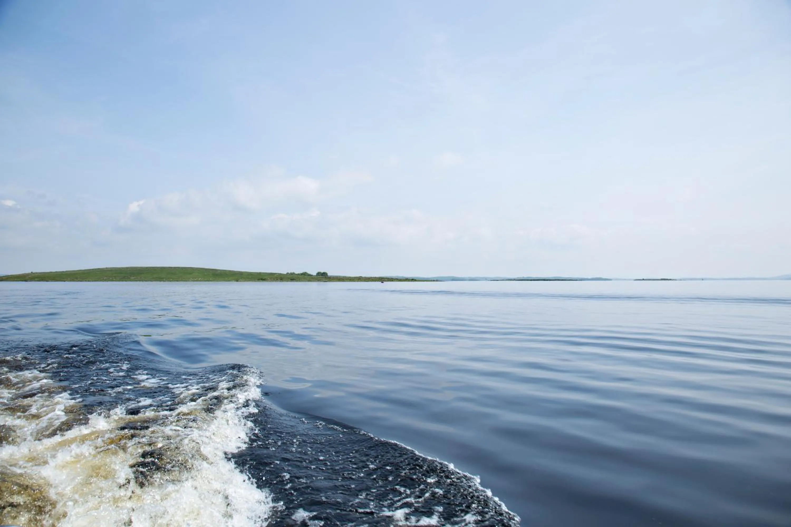 Natural landscape in Lusty Beg Island