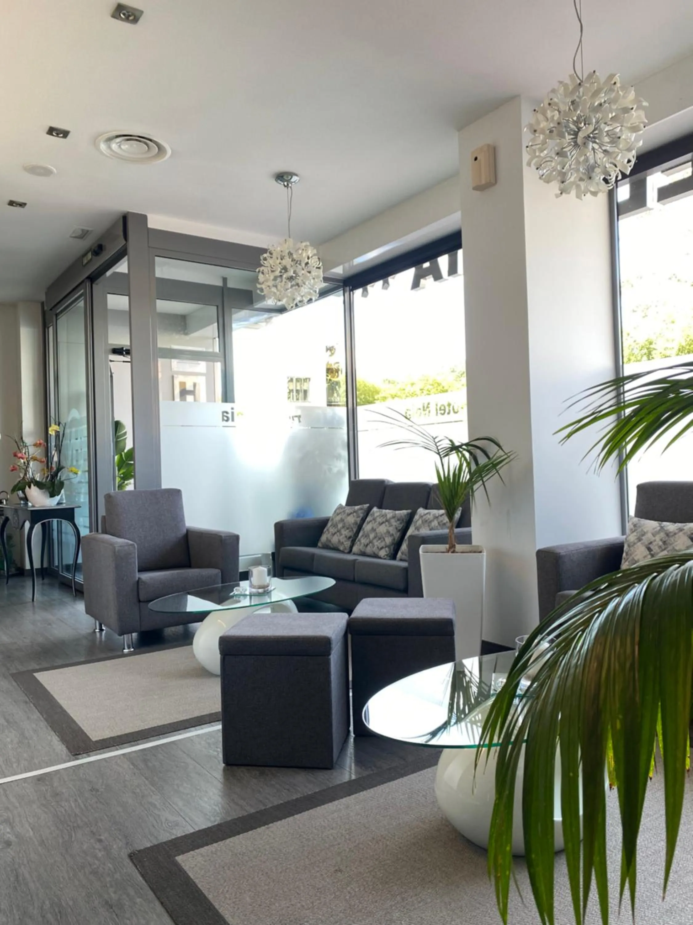 Seating area in Hotel Noia