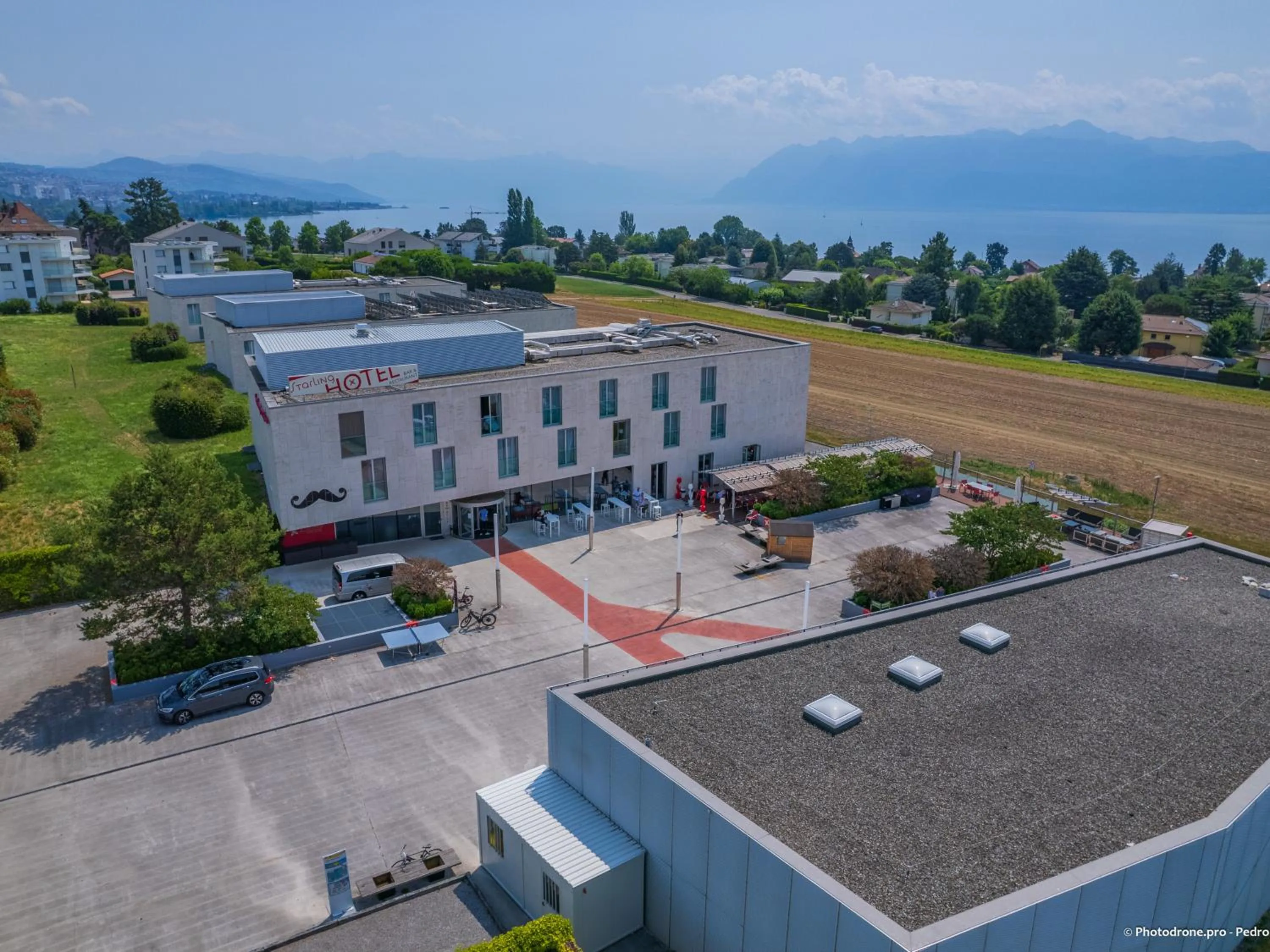 Property building in Starling Hotel Lausanne