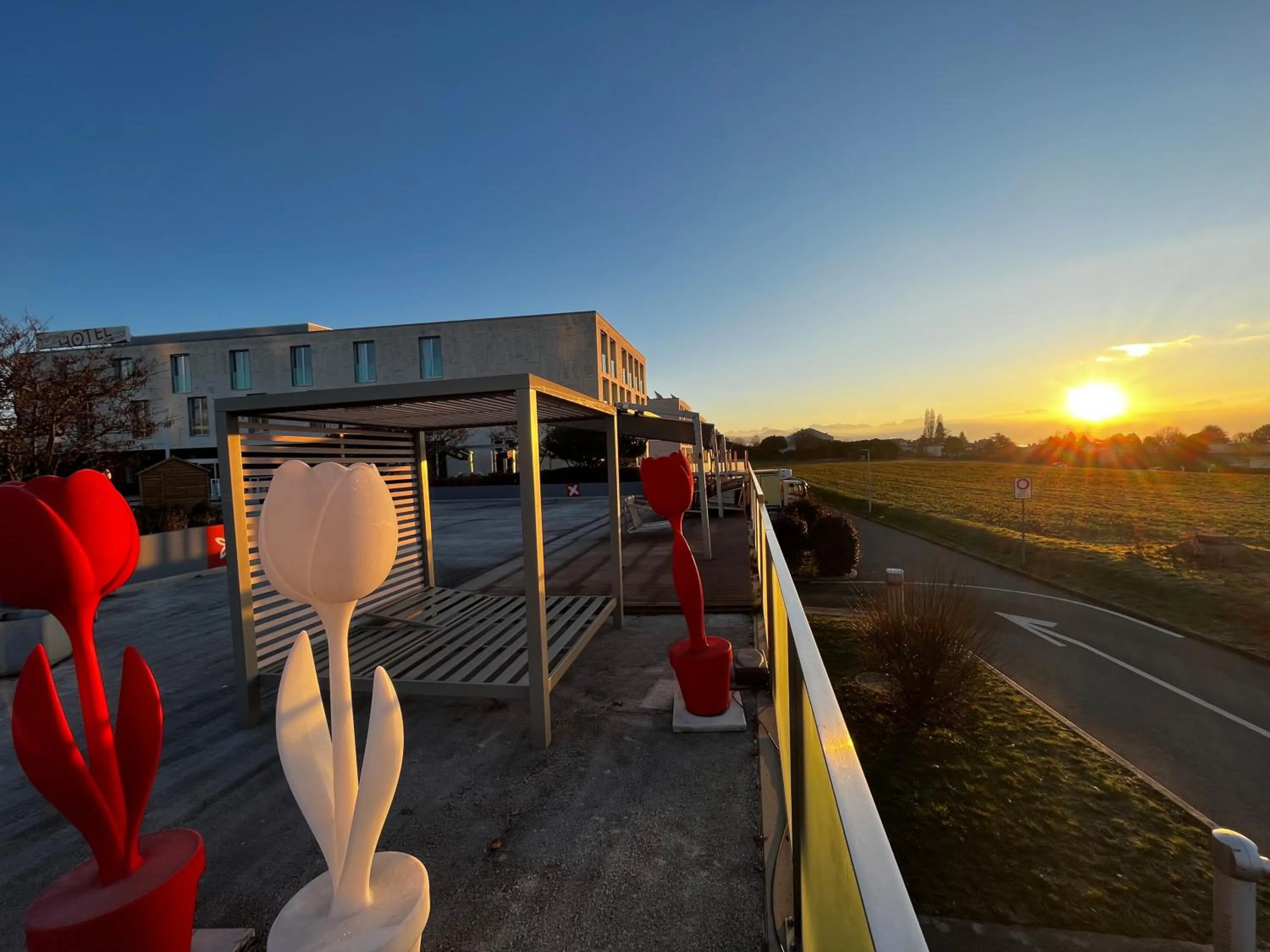 Property building in Starling Hotel Lausanne