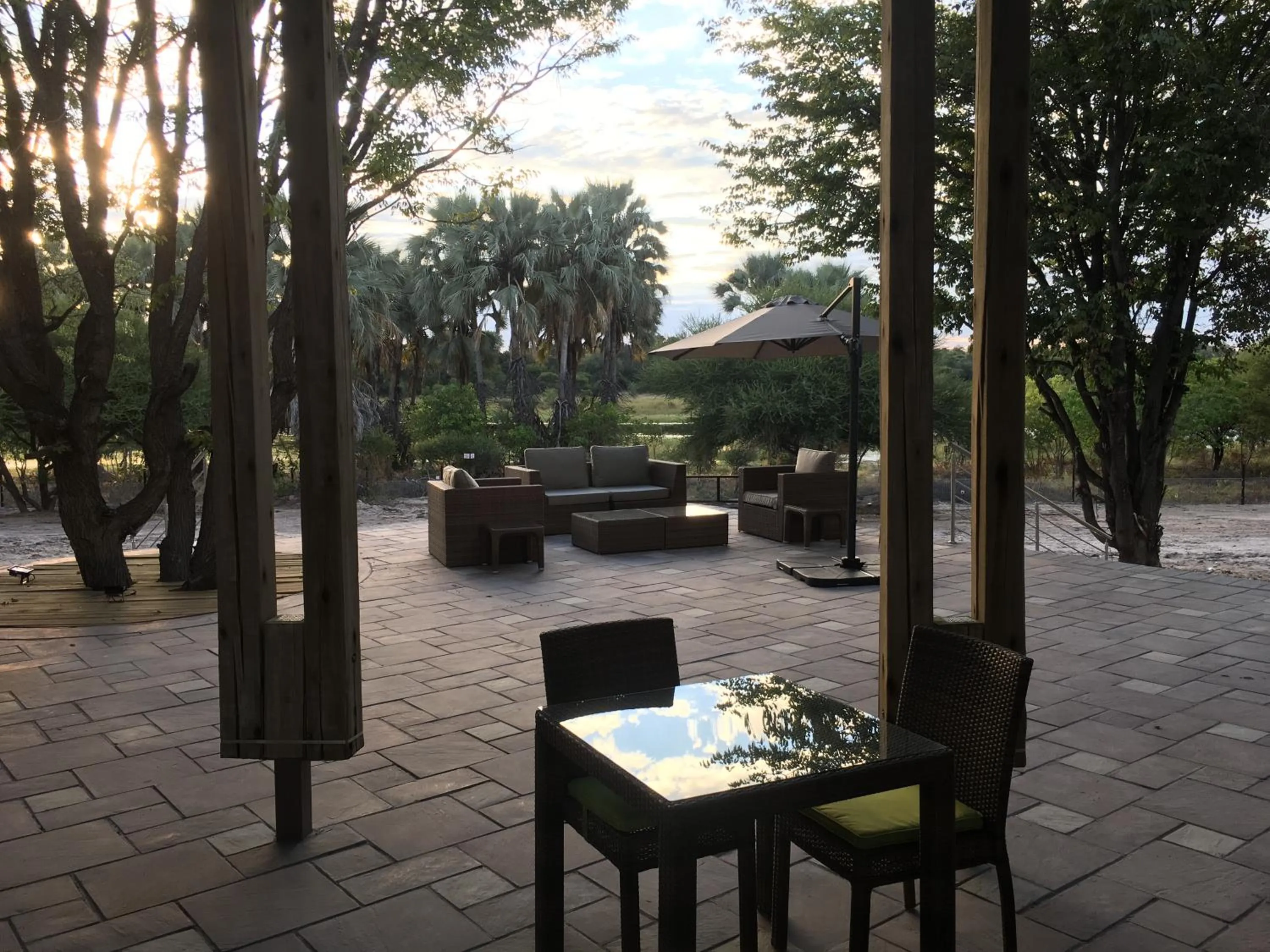 Garden in Cresta Maun Hotel