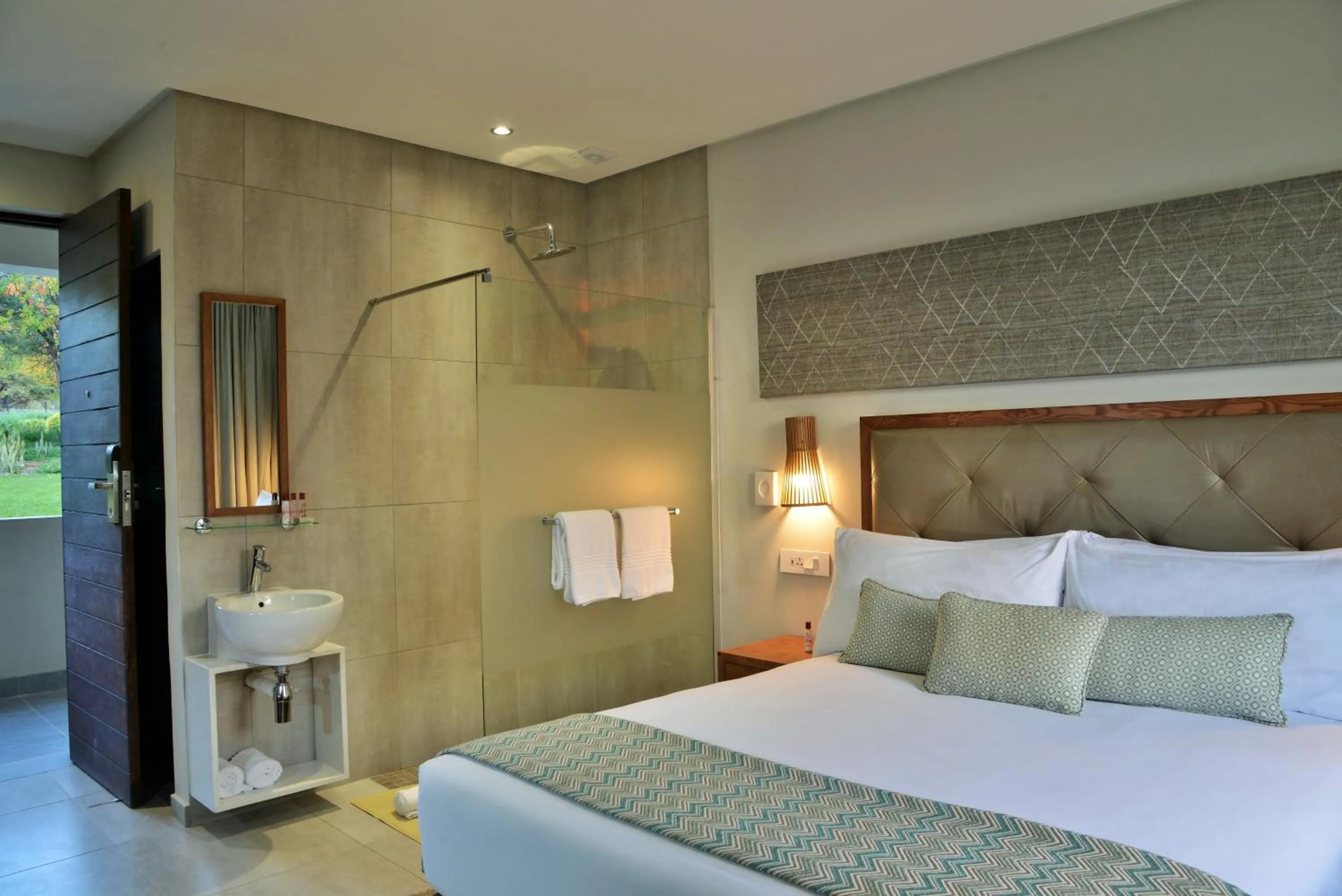 Photo of the whole room, Bed in Cresta Maun Hotel