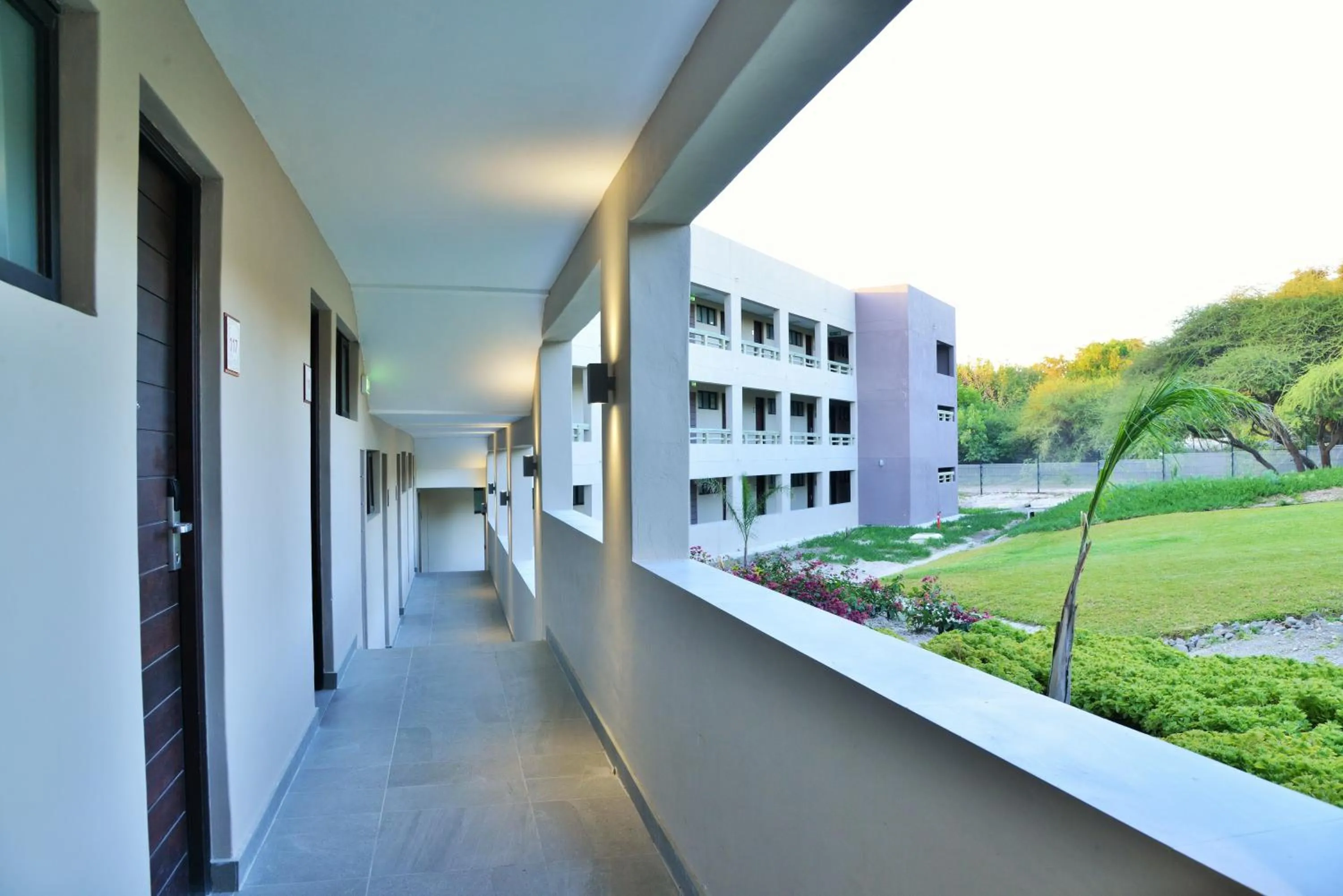 Garden view in Cresta Maun Hotel