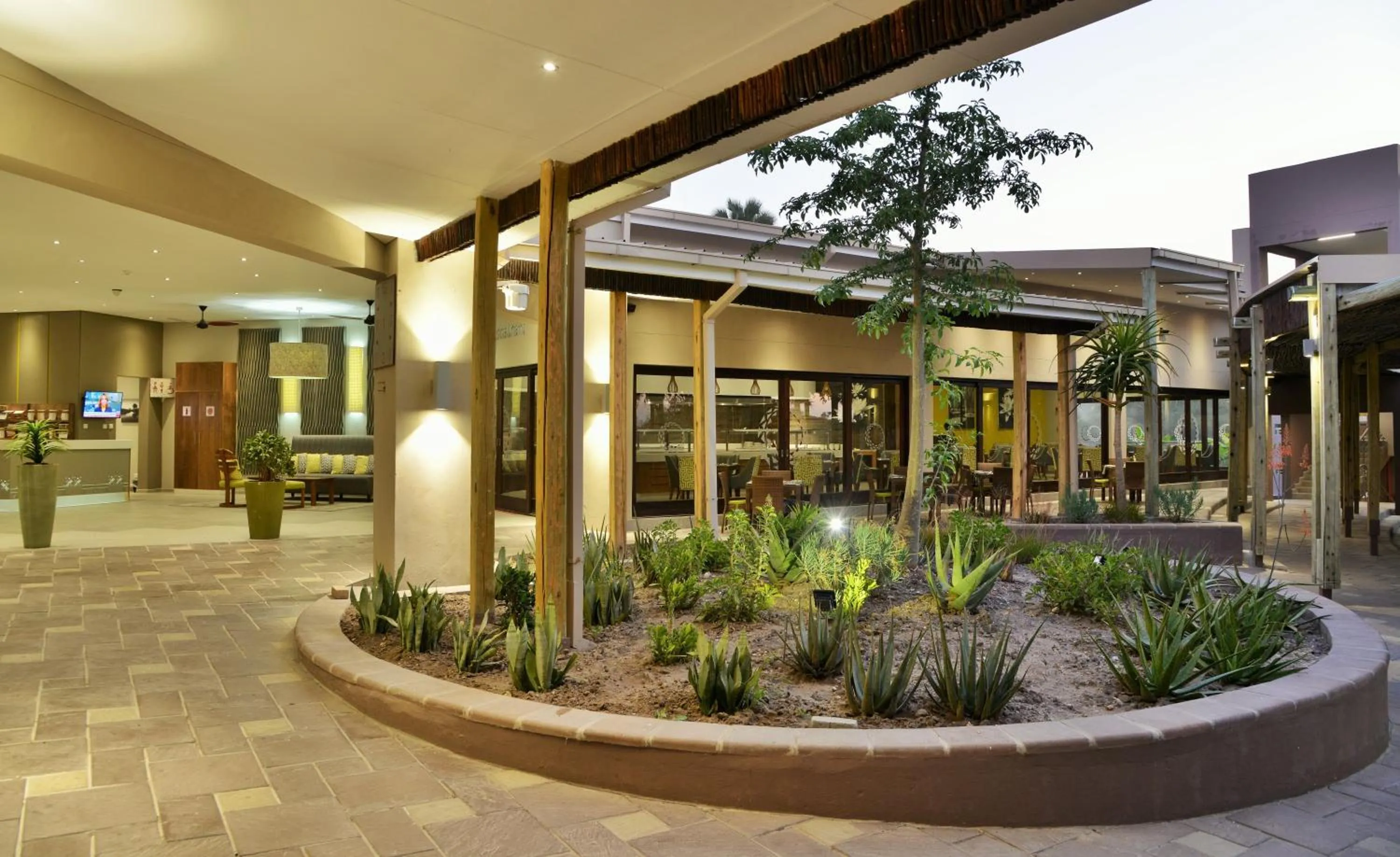Facade/entrance in Cresta Maun Hotel