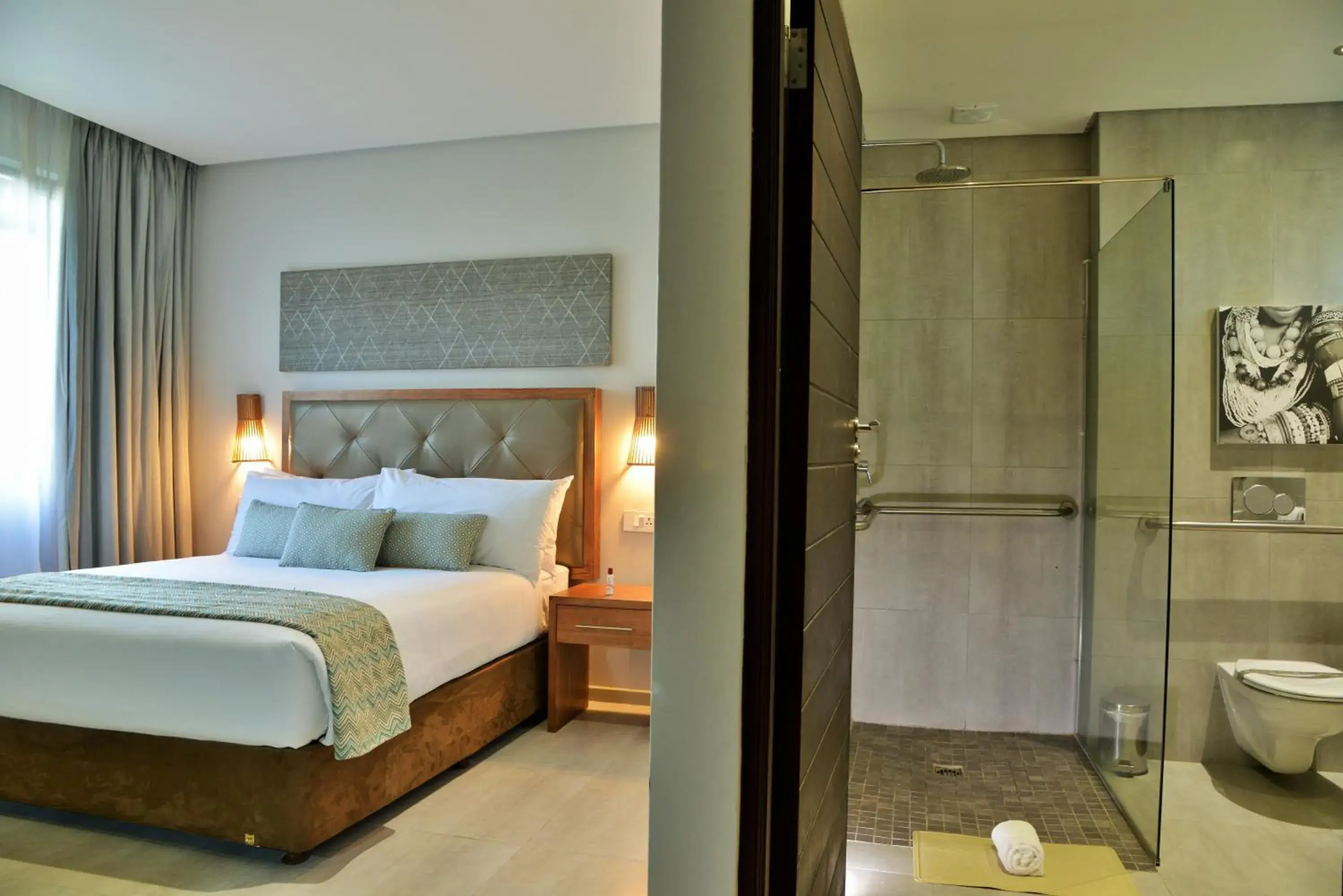 Bedroom, Bed in Cresta Maun Hotel Bedroom, Bed in Cresta Maun Hotel