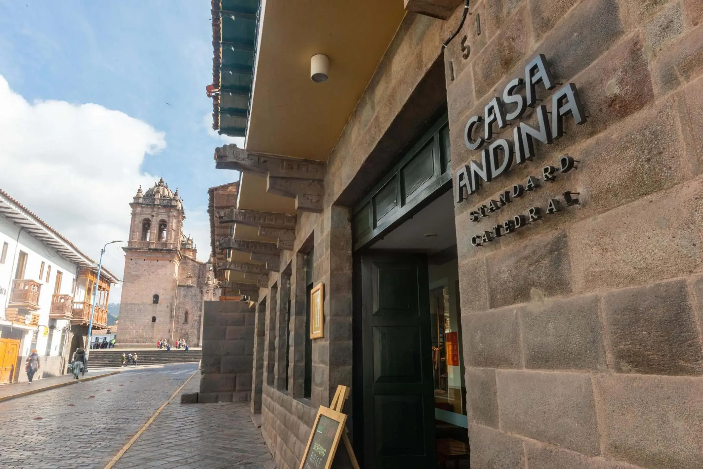 Facade/entrance in Casa Andina Standard Cusco Catedral Facade/entrance in Casa Andina Standard Cusco Catedral