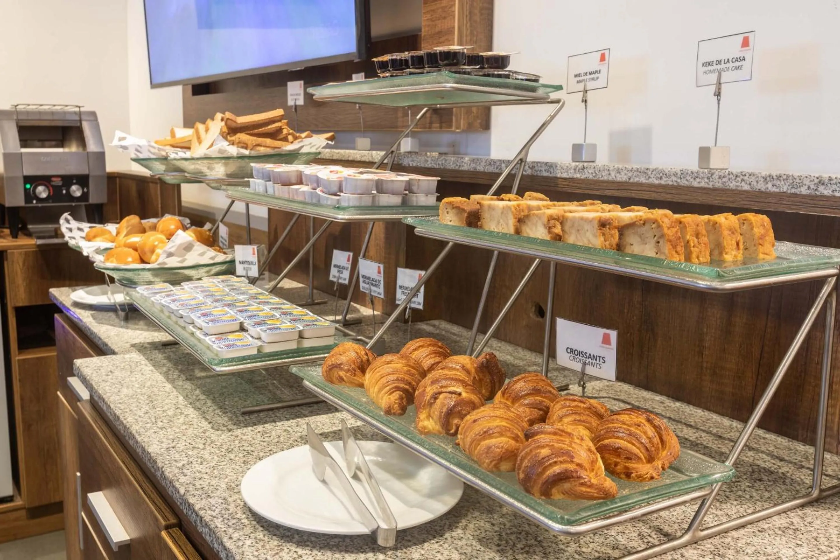 Buffet breakfast in Casa Andina Standard Cusco Catedral