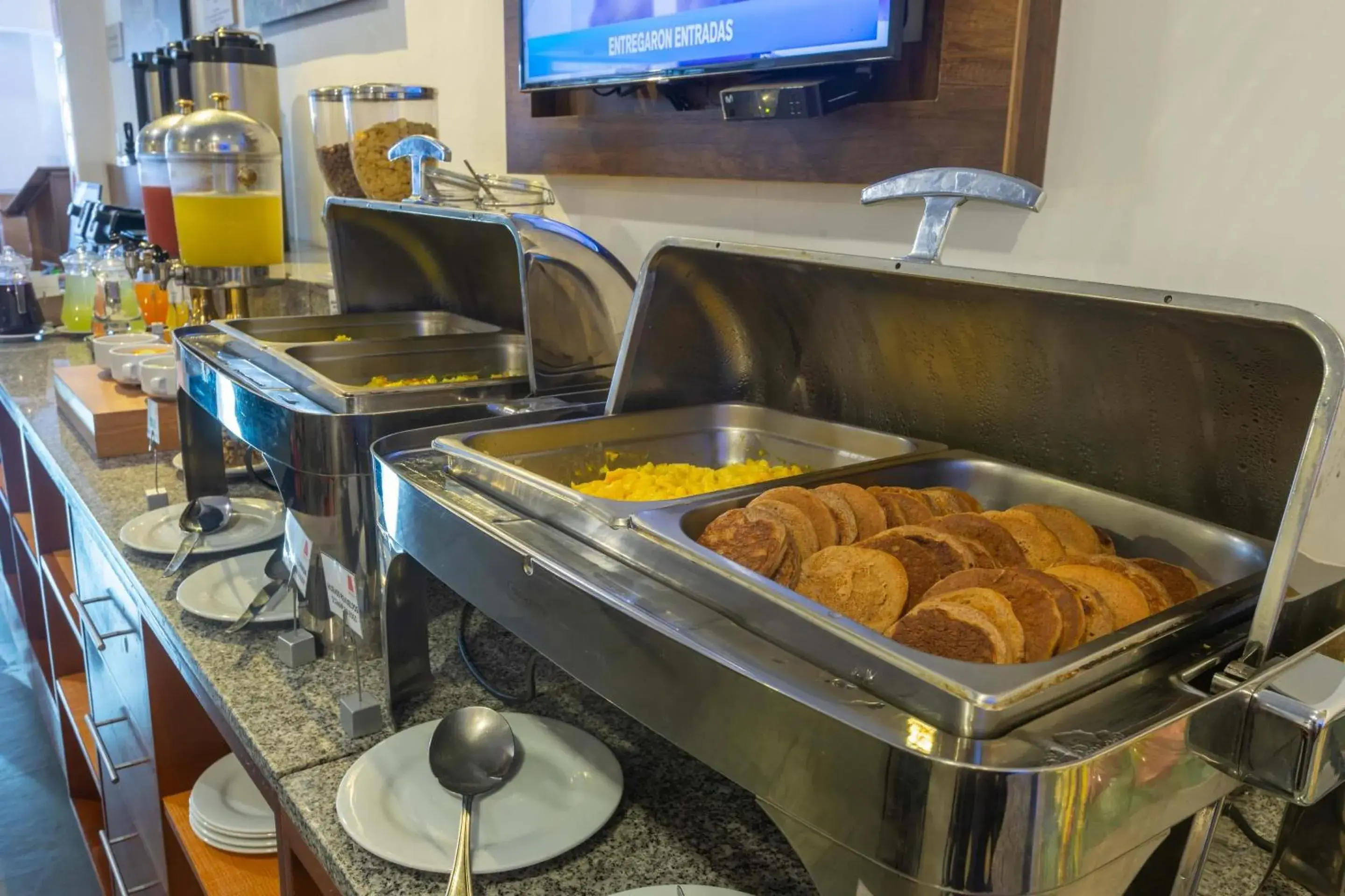 Buffet breakfast in Casa Andina Standard Cusco Catedral Buffet breakfast in Casa Andina Standard Cusco Catedral