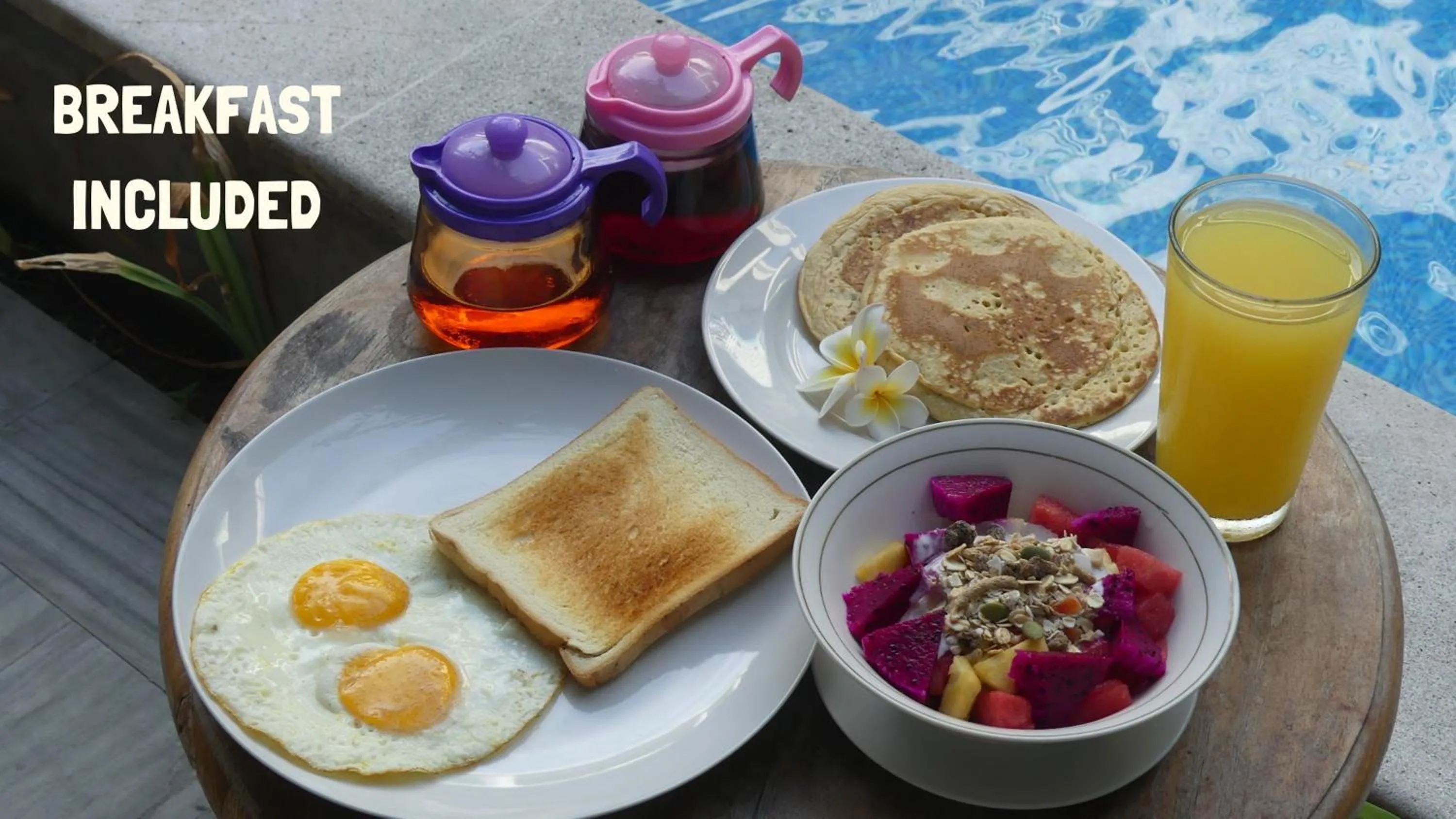 Breakfast in Mojosurf Camp Canggu