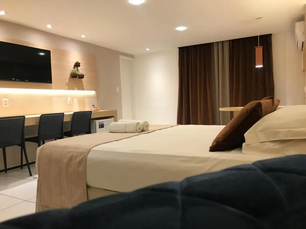 Bedroom, Bed in Hotel Meridional