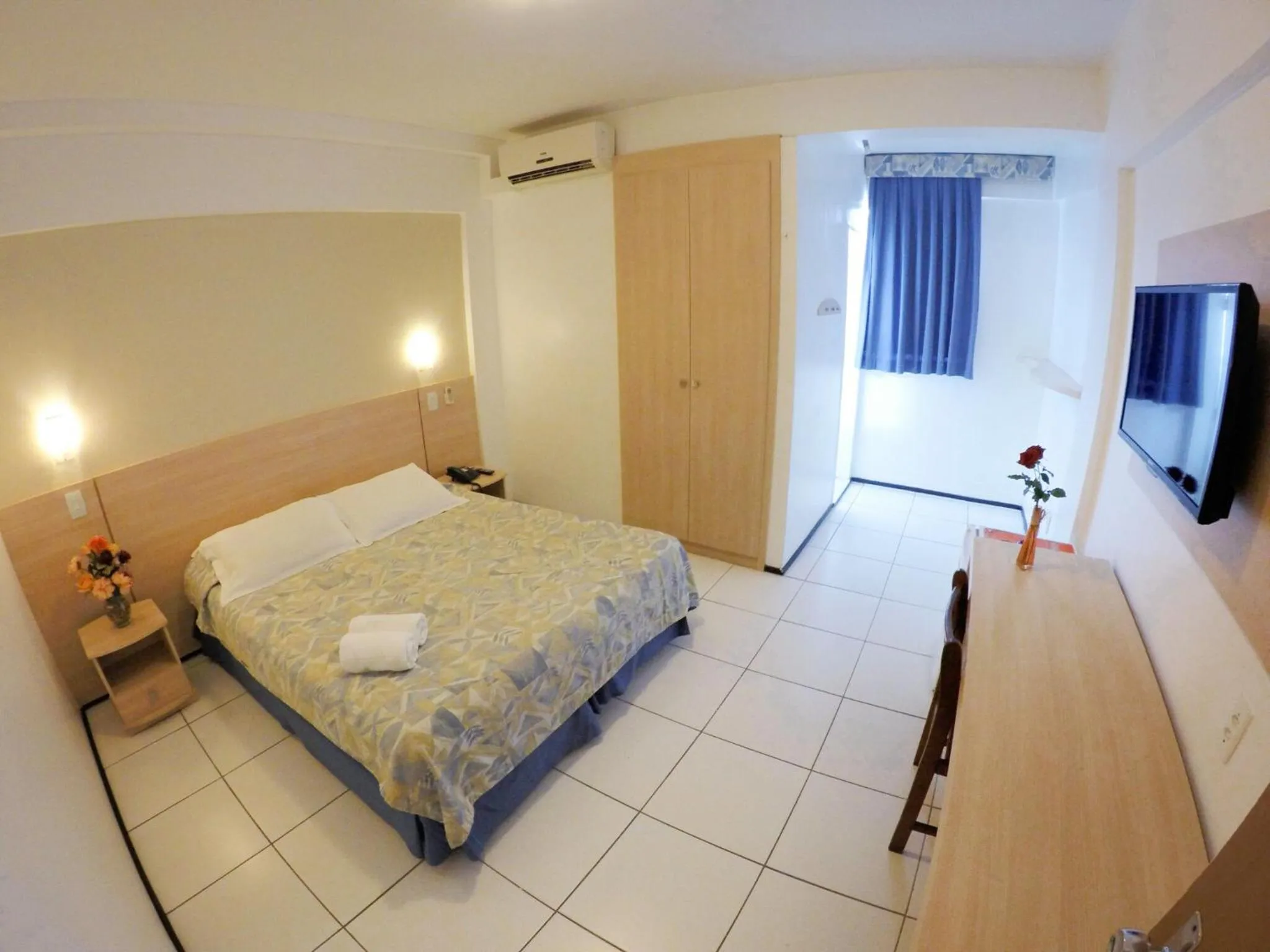 Bedroom, Bed in Hotel Meridional