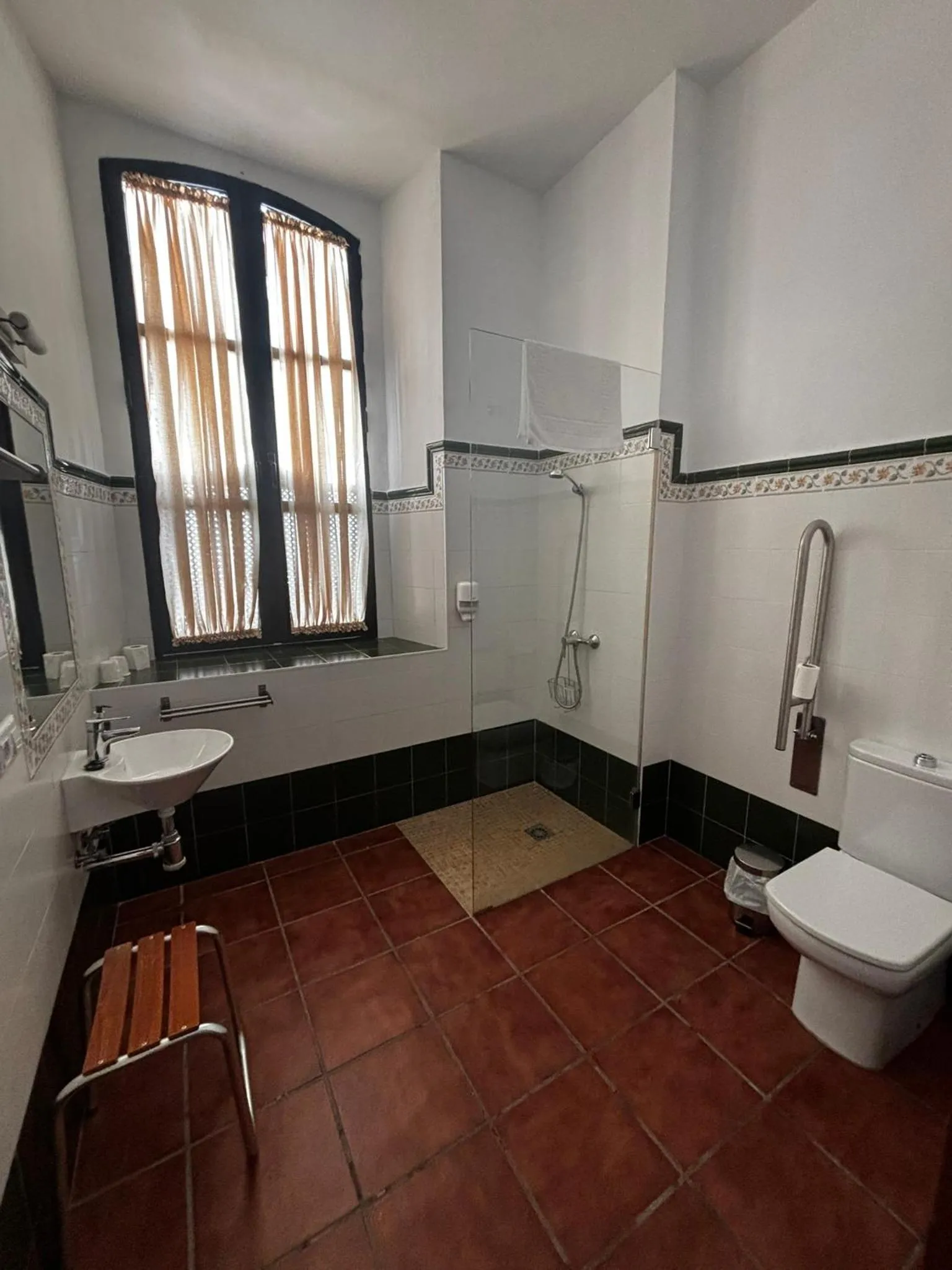 Shower in Hotel Entreolivos