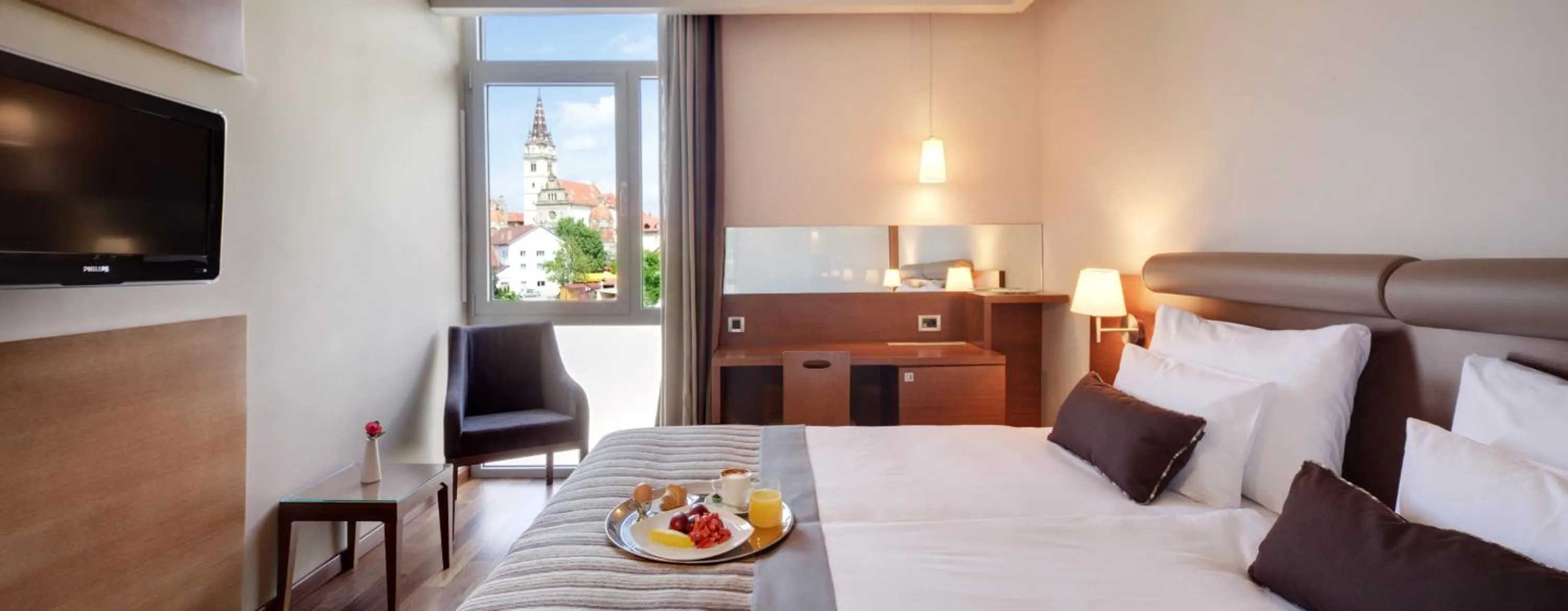 Bedroom, Bed in Hotel Kaj