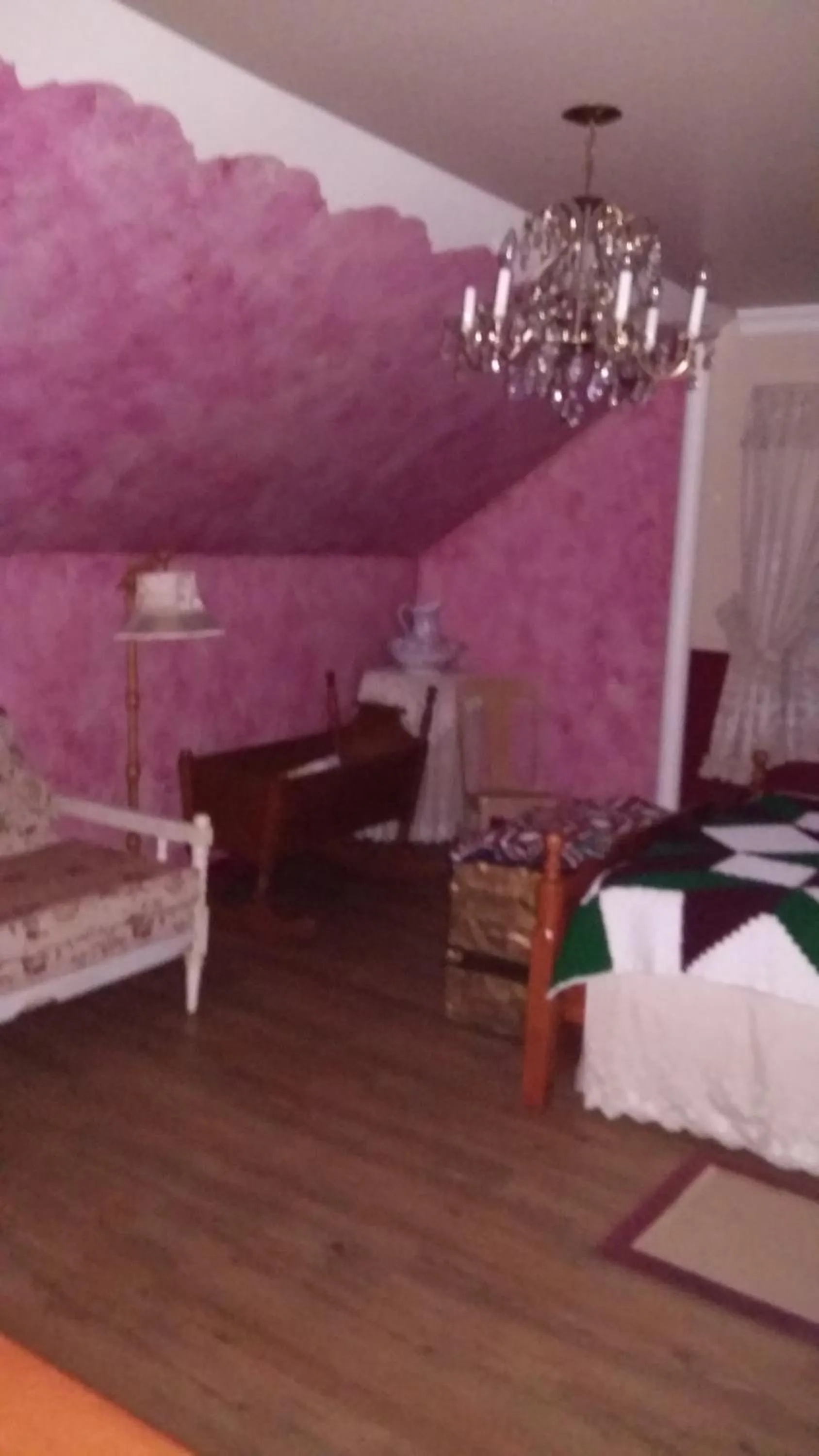 Bed in Gite Agricole Les Lilas