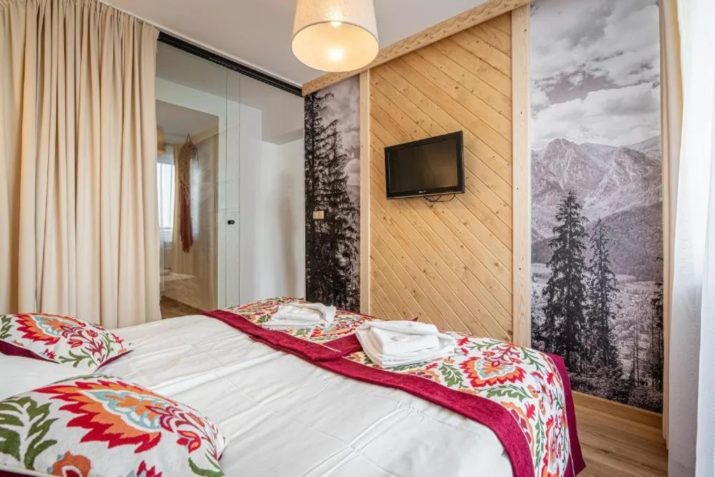 Bed in Pensjonat Dawidek