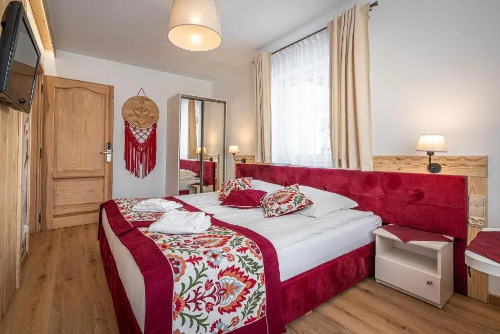 Bed in Pensjonat Dawidek