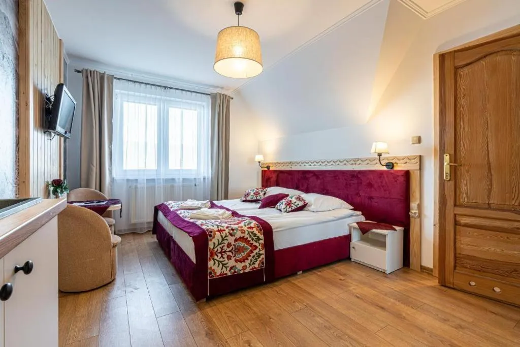 Bed in Pensjonat Dawidek