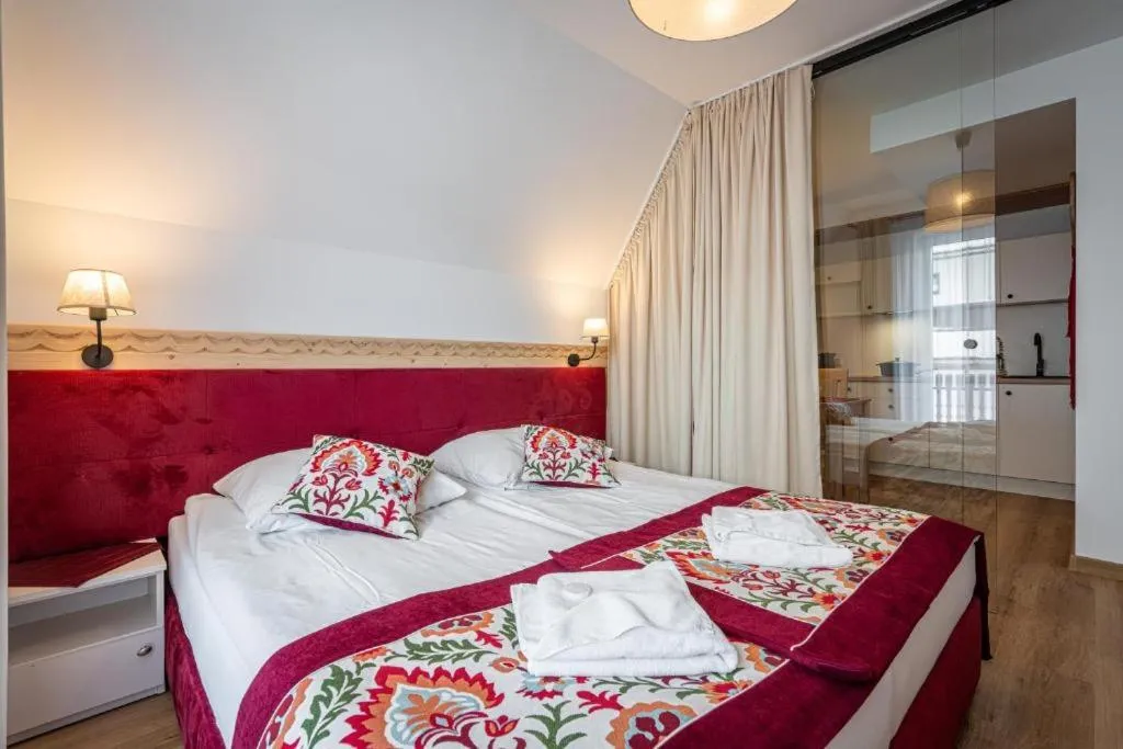 Bed in Pensjonat Dawidek