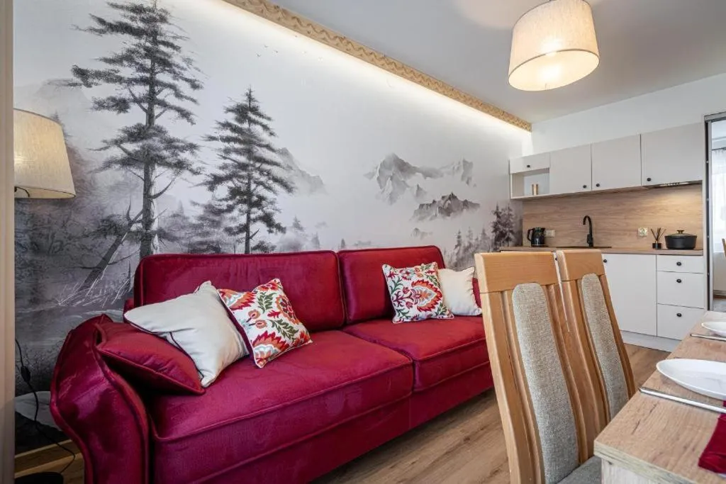 Kitchen or kitchenette in Pensjonat Dawidek