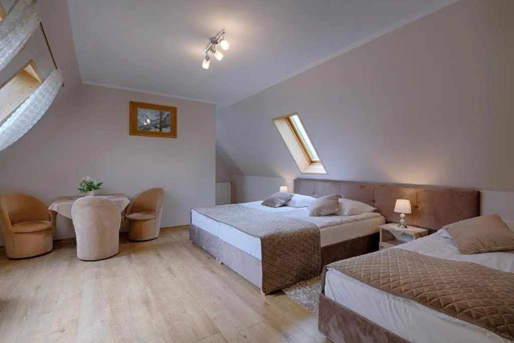 Bed in Pensjonat Dawidek