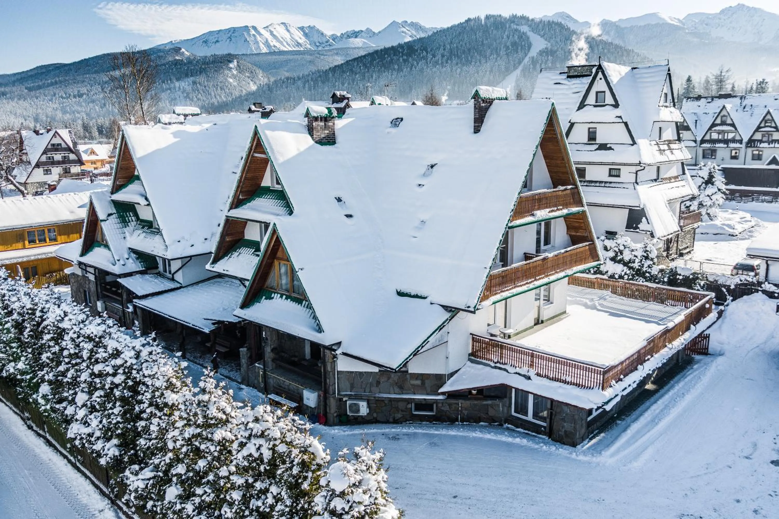 Property building in Pensjonat Dawidek