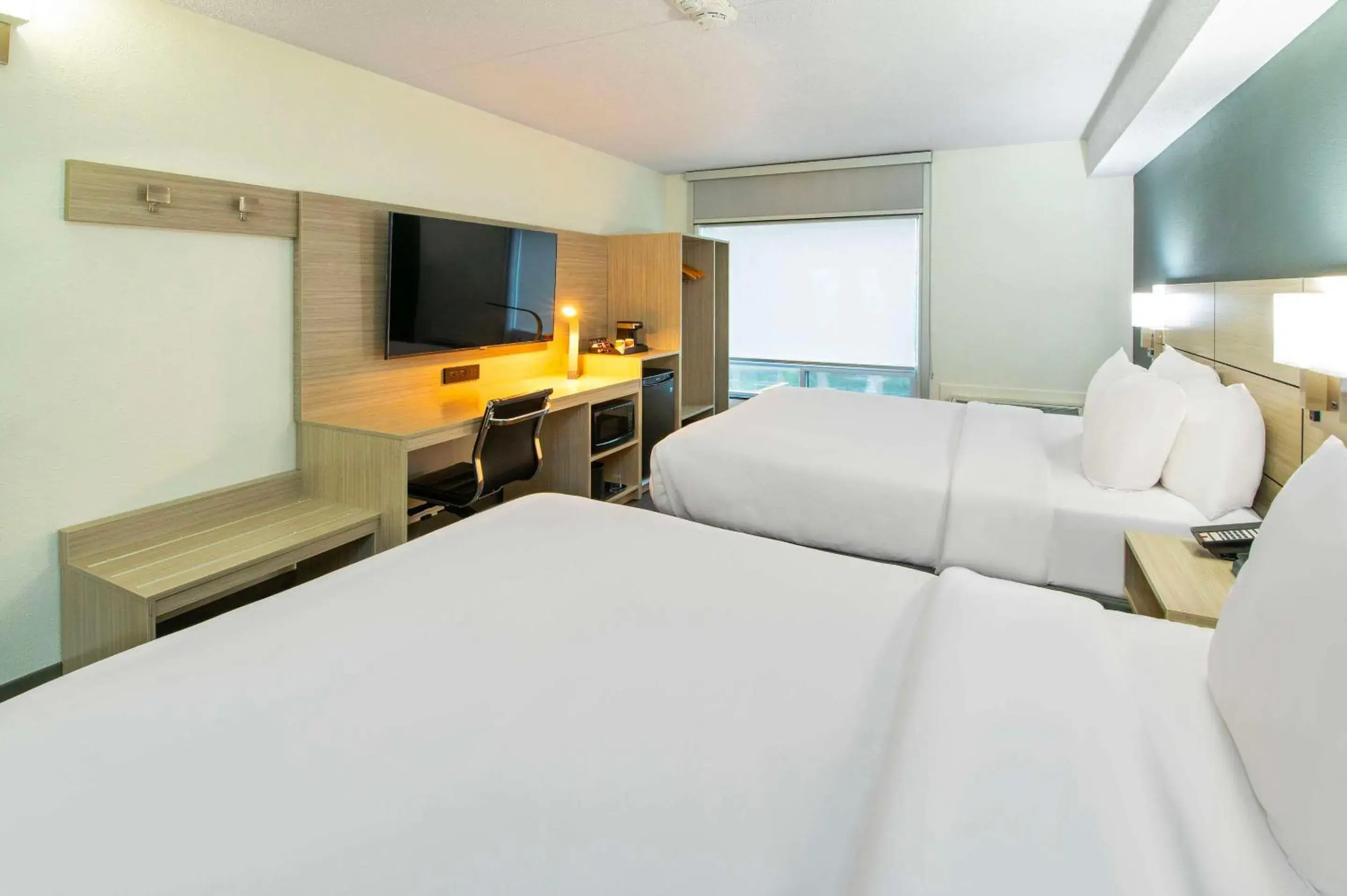 Queen Room with Two Queen Beds - Non-Smoking/Ground Floor in Quality Inn Queen Room with Two Queen Beds - Non-Smoking/Ground Floor in Quality Inn