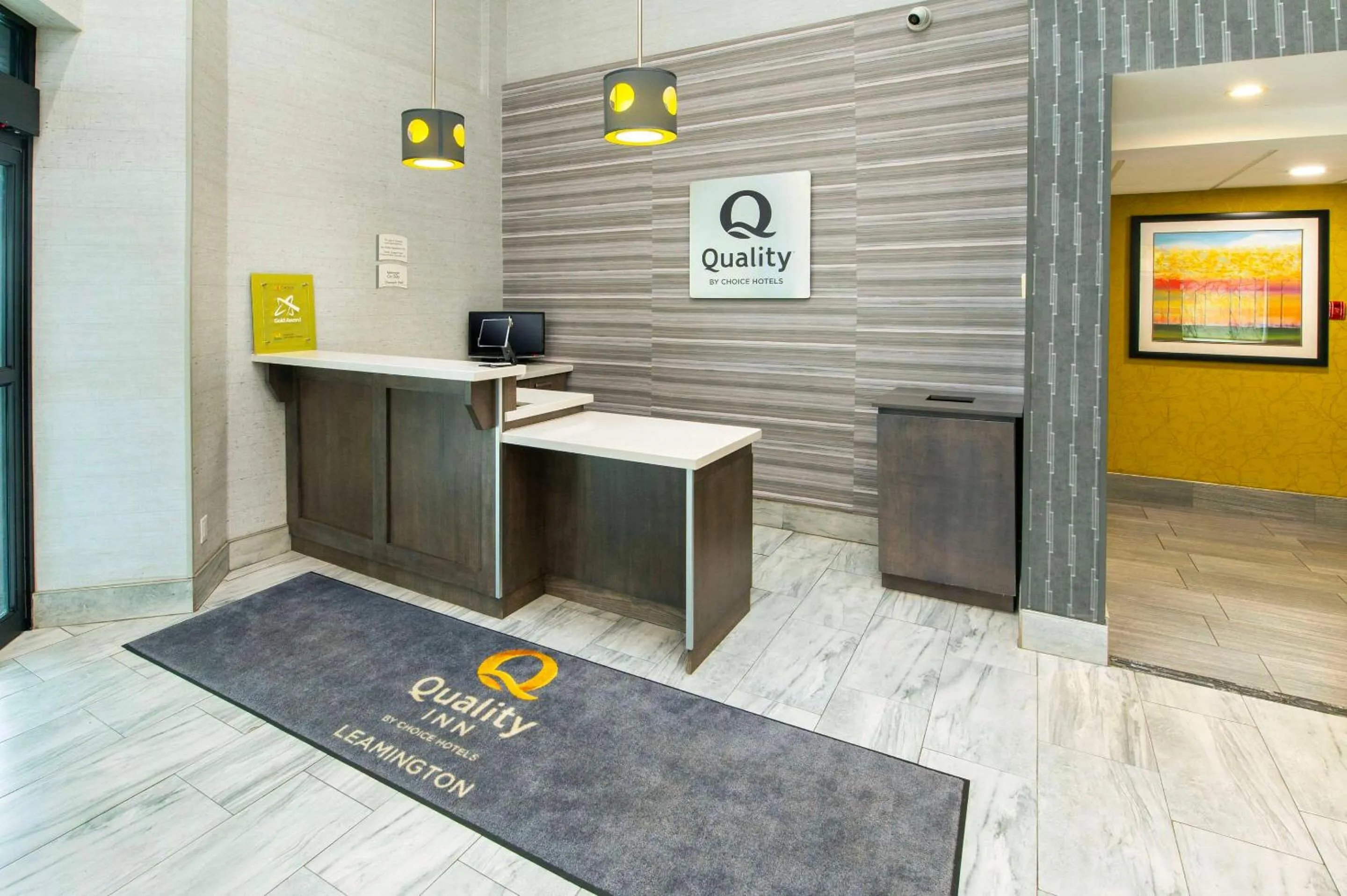 Lobby or reception in Quality Inn