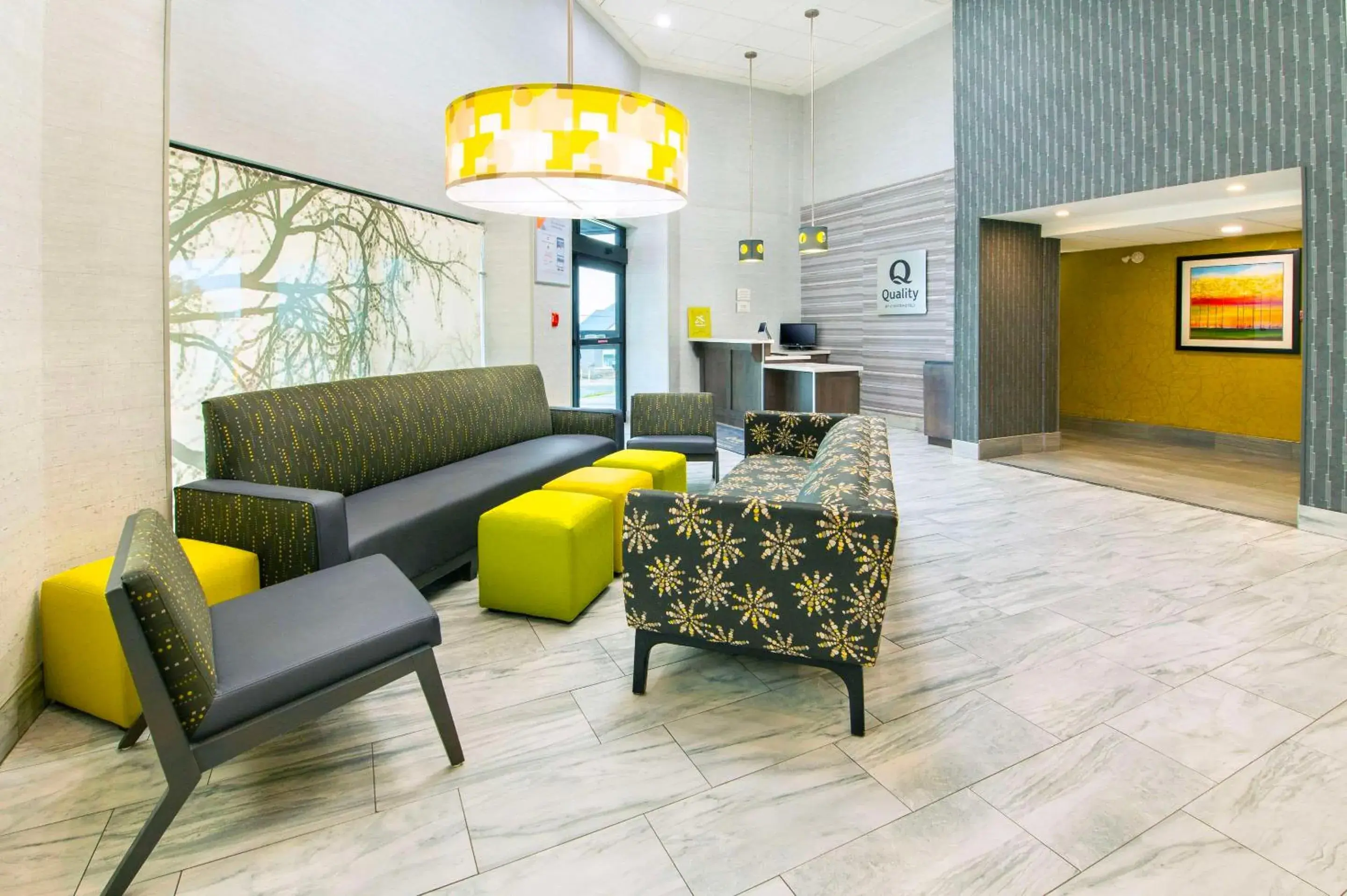 Lobby or reception in Quality Inn Lobby or reception in Quality Inn