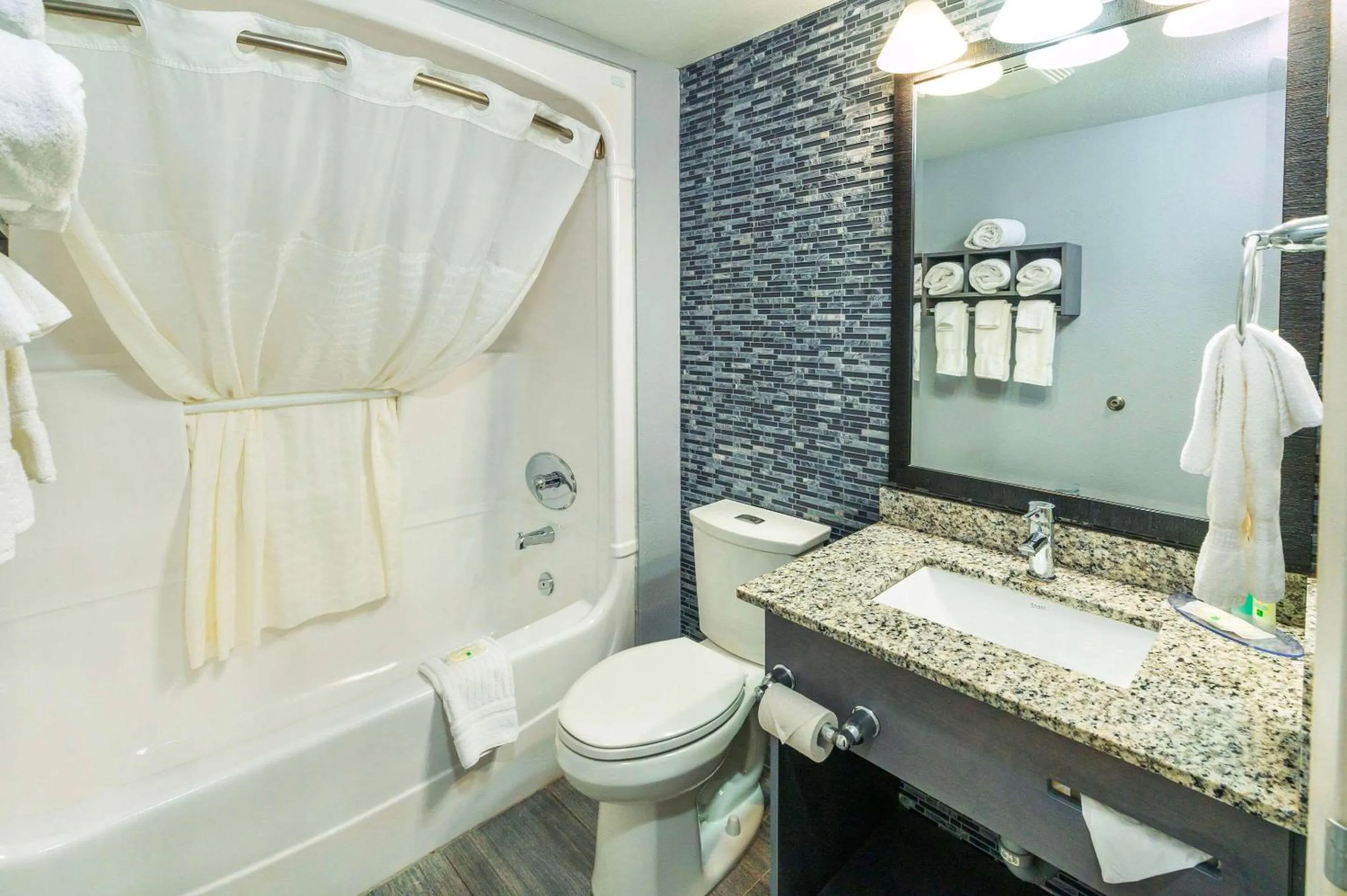 Shower in Quality Inn