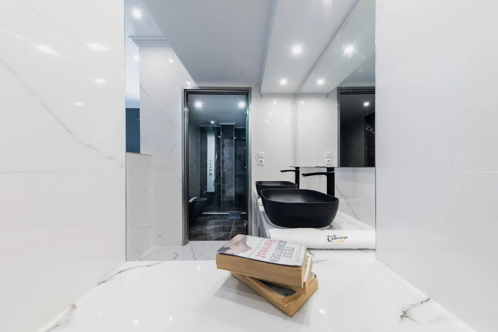 Shower in Zante Calinica Hotel