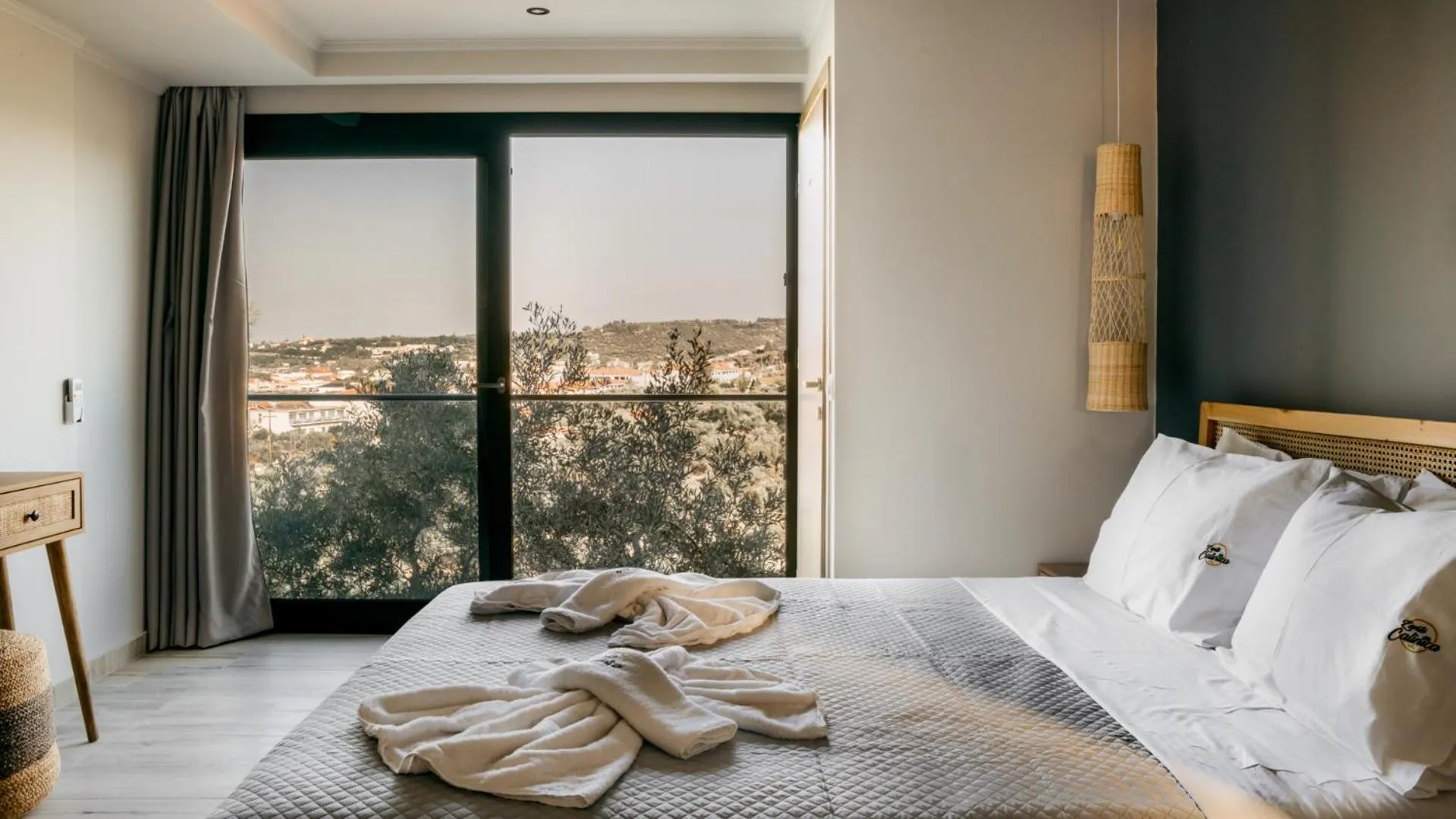 Bed in Zante Calinica Hotel