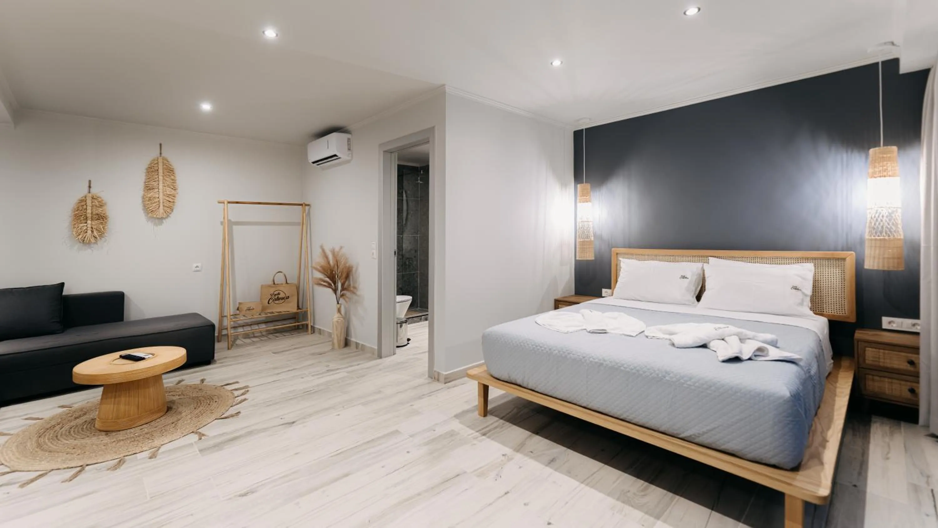 Bed in Zante Calinica Hotel