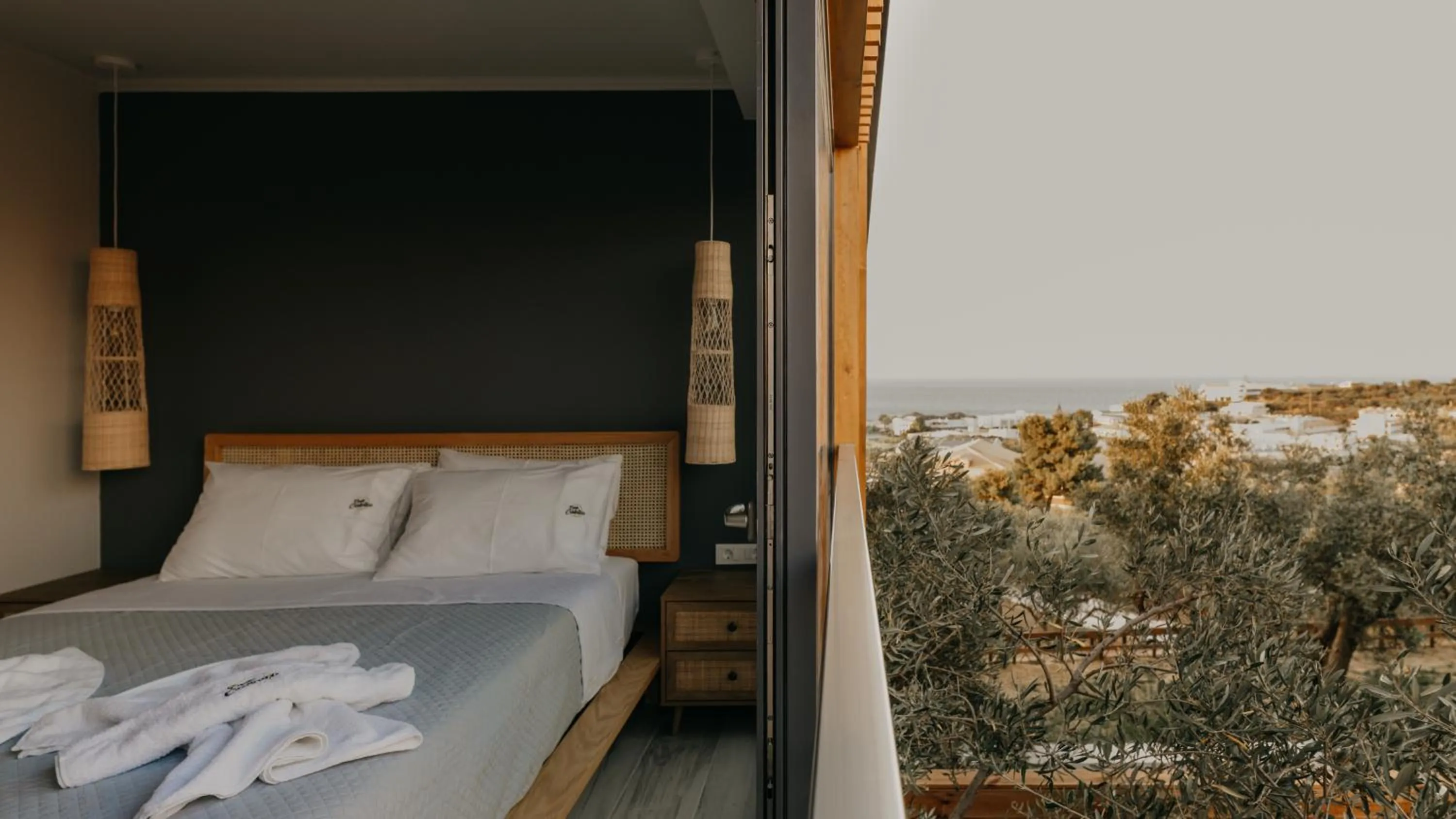 Bed in Zante Calinica Hotel